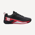 Wilson Rush Pro 4.5 Men's Clay Court Tennis Shoes - Black/Red (1)