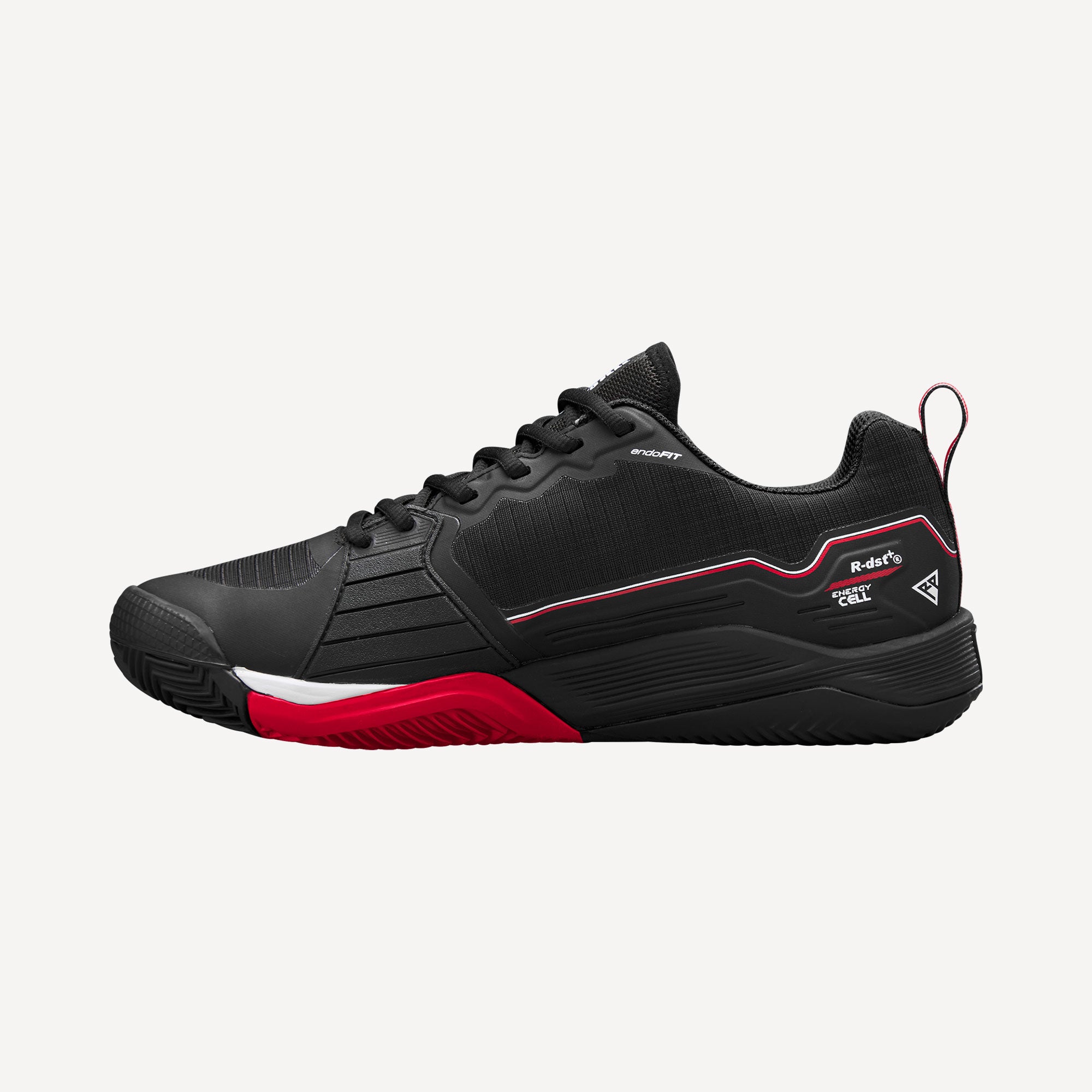 Wilson Rush Pro 4.5 Men's Clay Court Tennis Shoes - Black/Red (3)