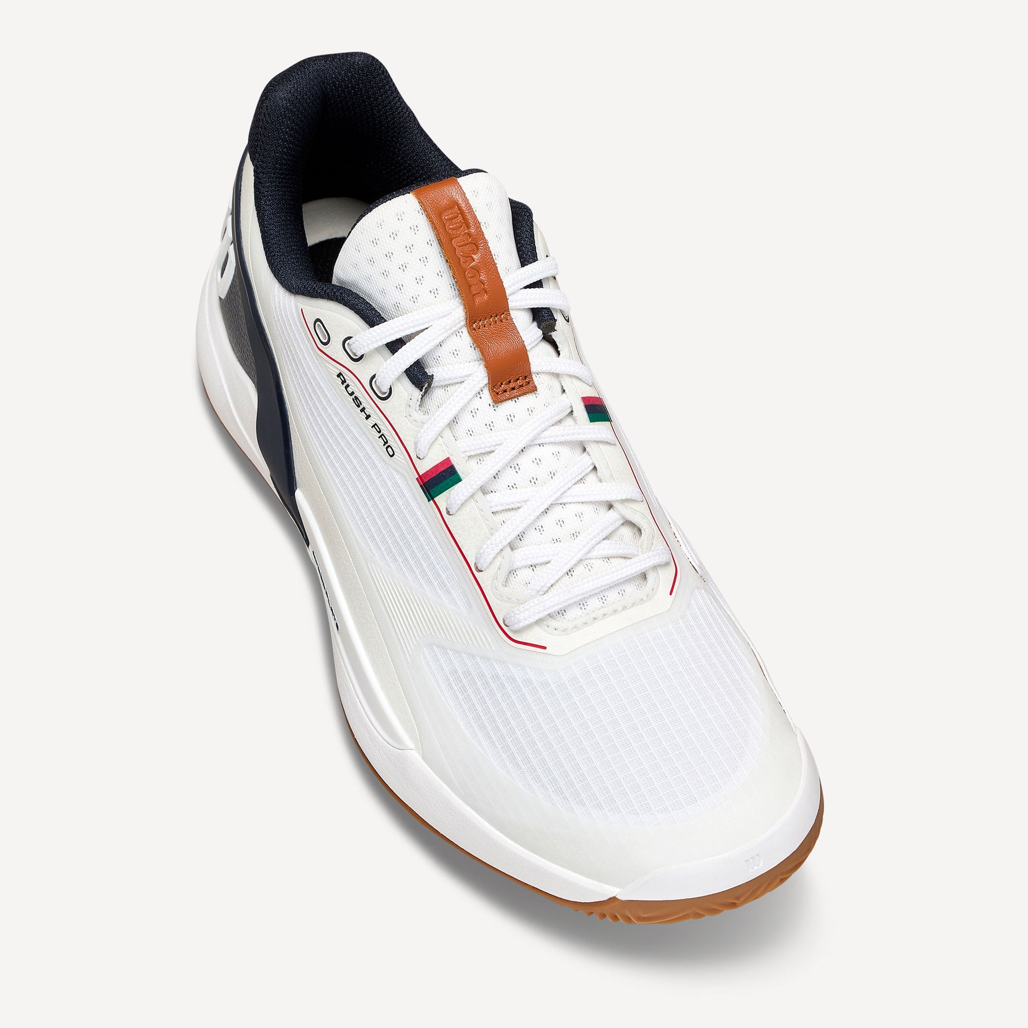 Wilson Rush Pro 5 Men's Clay Court Tennis Shoes - White (8)