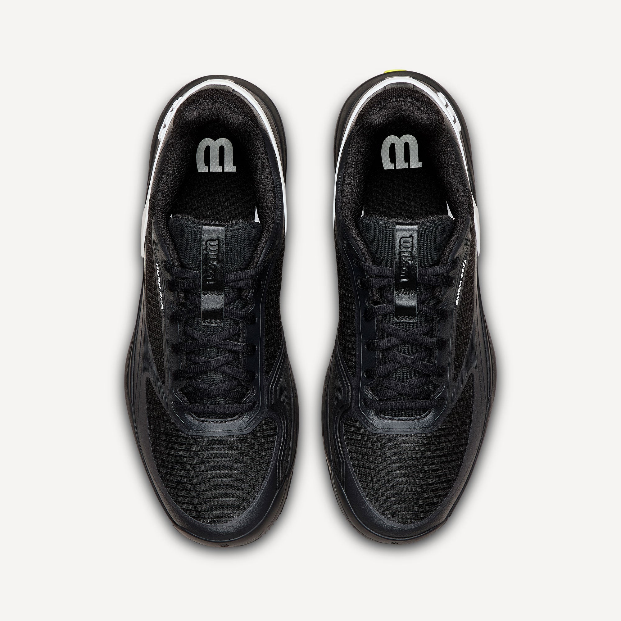 Wilson Rush Pro 5 Men's Clay Court Tennis Shoes - Black (5)