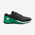 Wilson Rush Pro Ace Men's Clay Court Tennis Shoes - Black/Green (1)