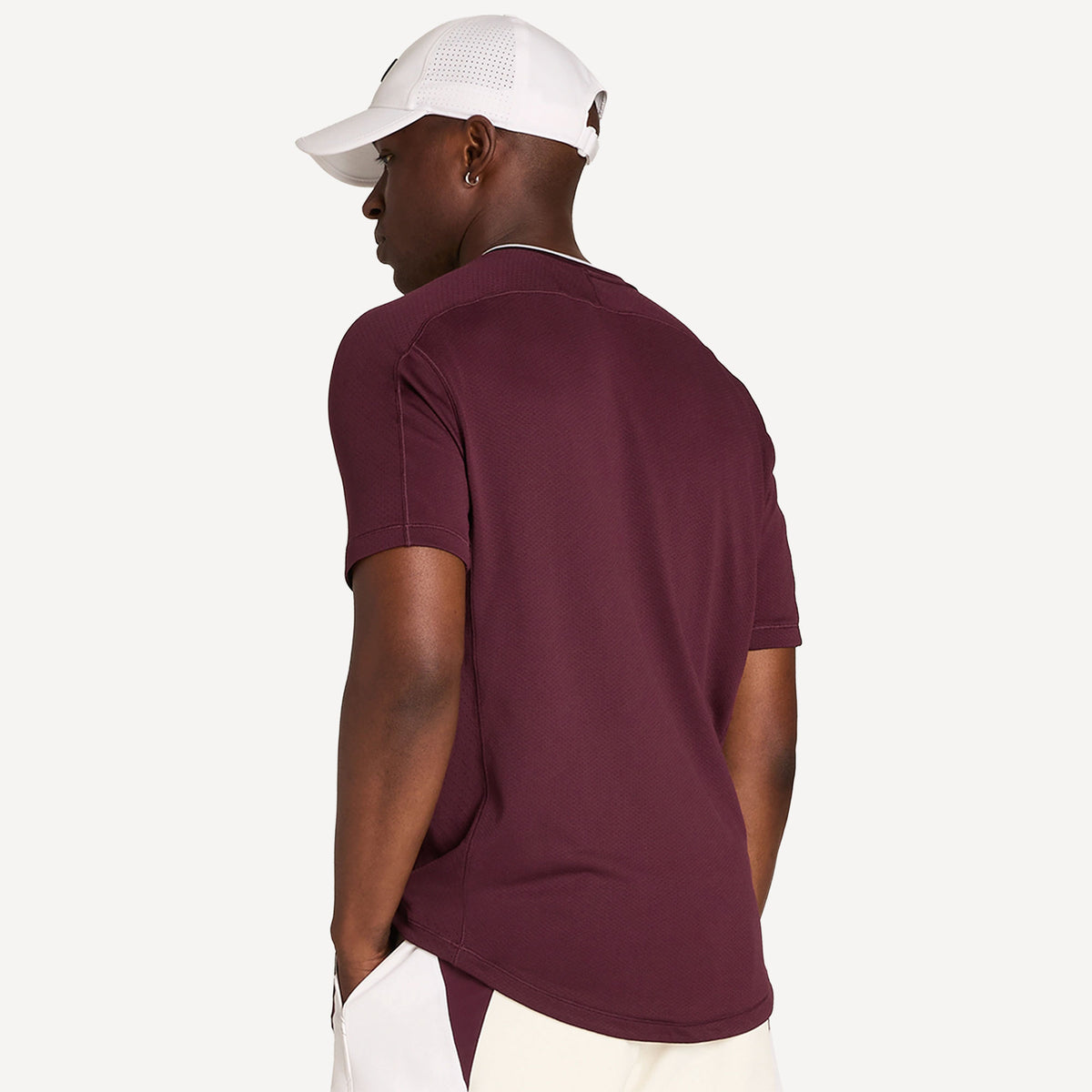 Wilson Serve Out Men's Tennis Shirt - Red (2)