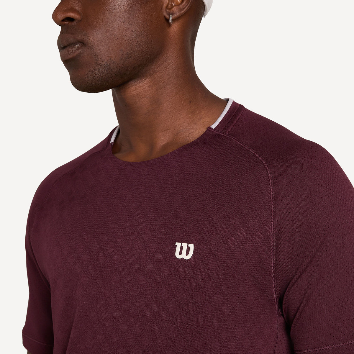 Wilson Serve Out Men's Tennis Shirt - Red (4)