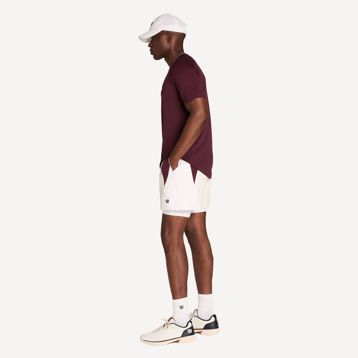 Wilson Serve Out Men's Tennis Shirt - Red (6)