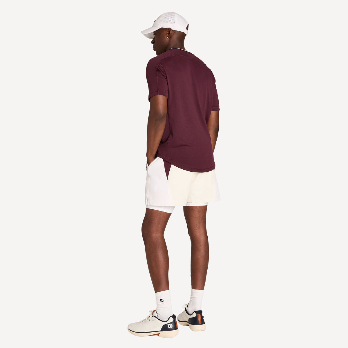 Wilson Serve Out Men's Tennis Shirt - Red (7)