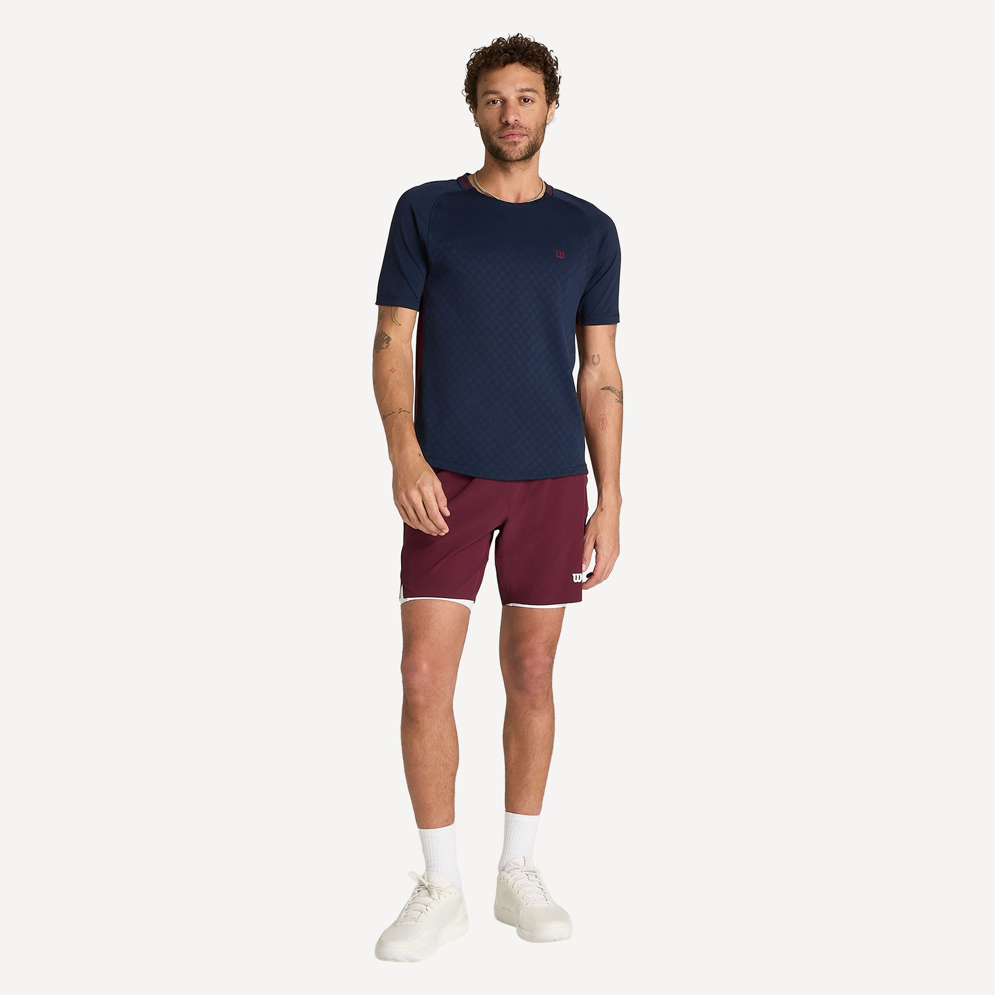 Wilson Serve Out Men's Tennis Shirt - Dark Blue (5)
