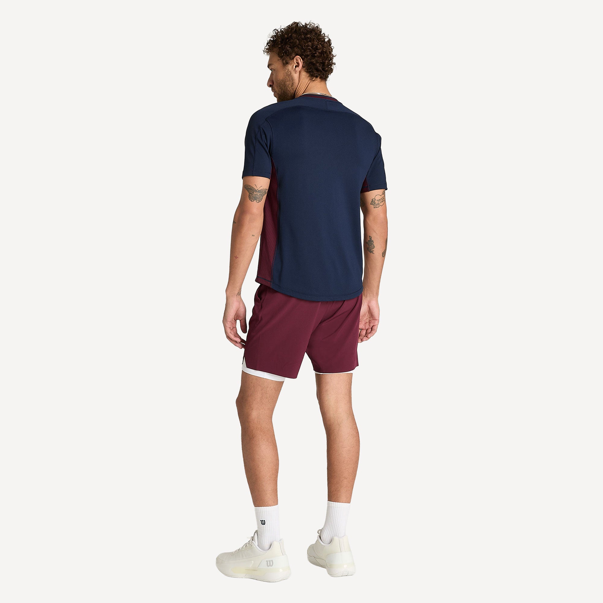 Wilson Serve Out Men's Tennis Shirt - Dark Blue (7)