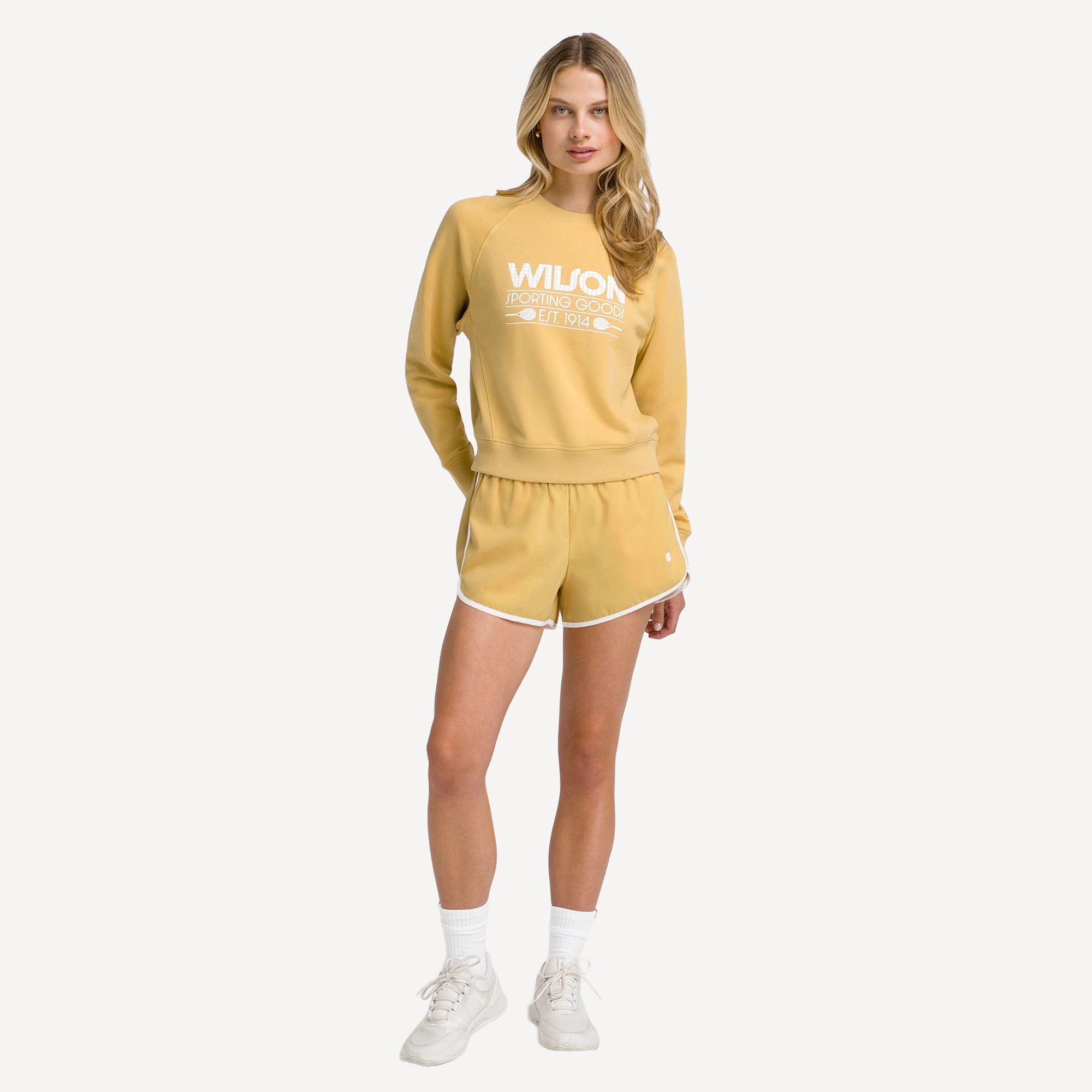 Wilson Sideline Women's Tennis Sweater - Yellow (5)