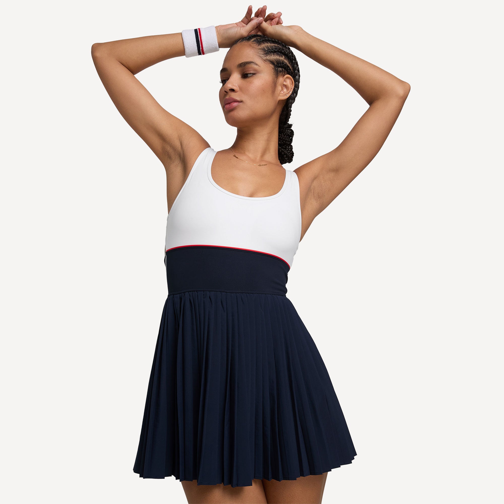 Wilson Sportif Women's Tennis Dress - Dark Blue (6)