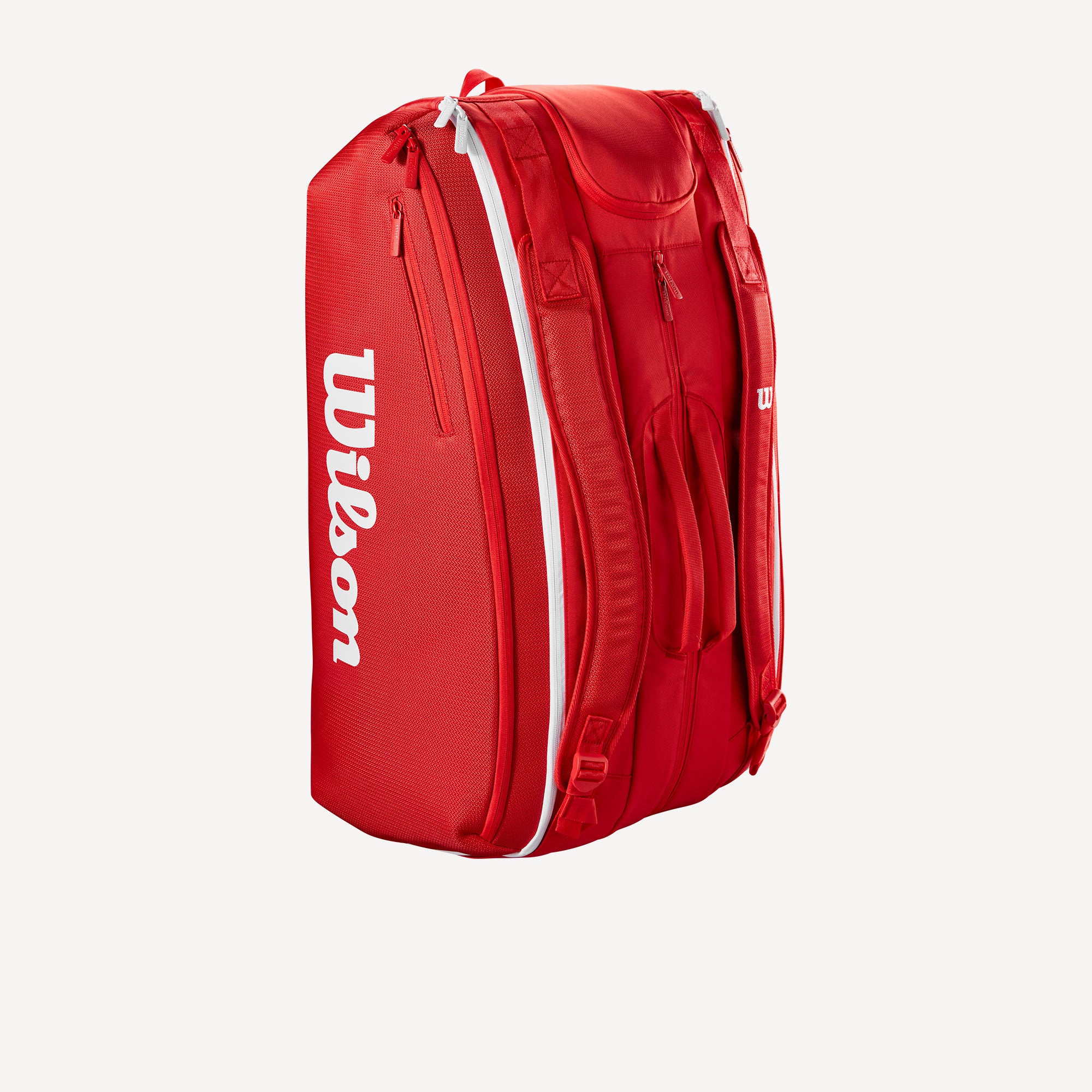 Wilson Super Tour Red 15 Racket Tennis Bag (3)