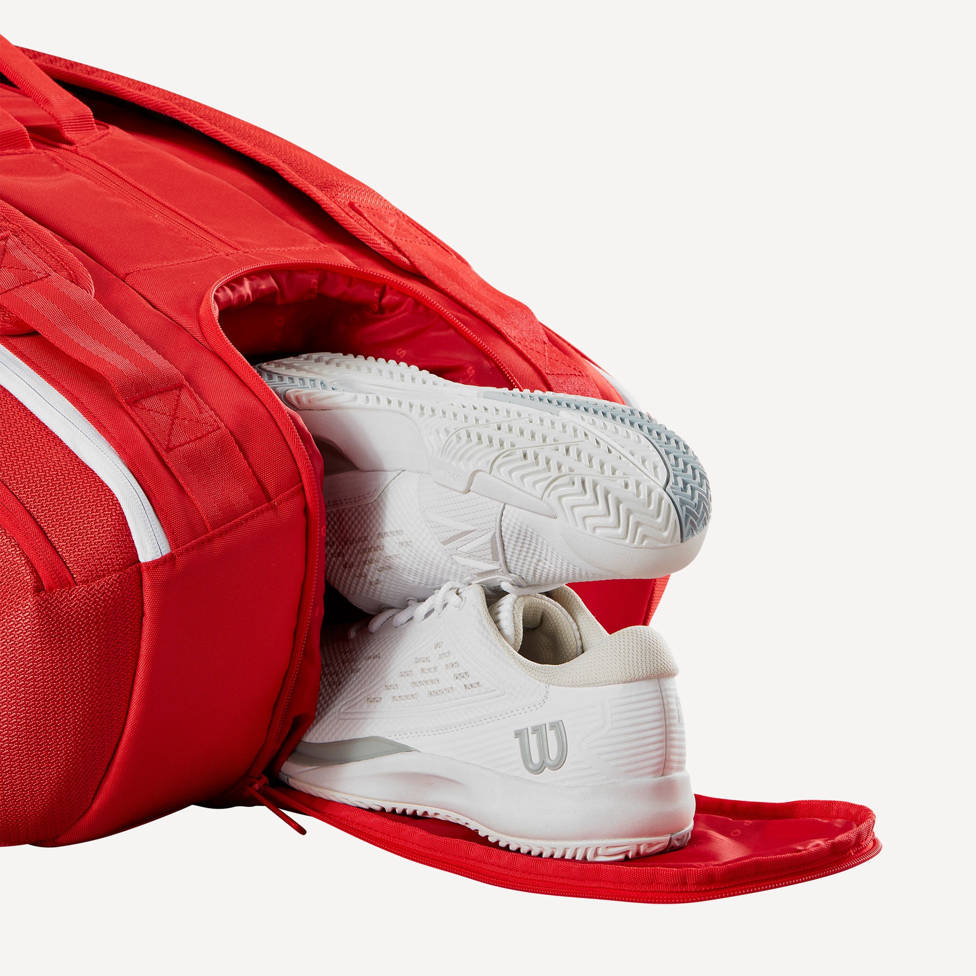 Wilson Super Tour Red 15 Racket Tennis Bag (8)