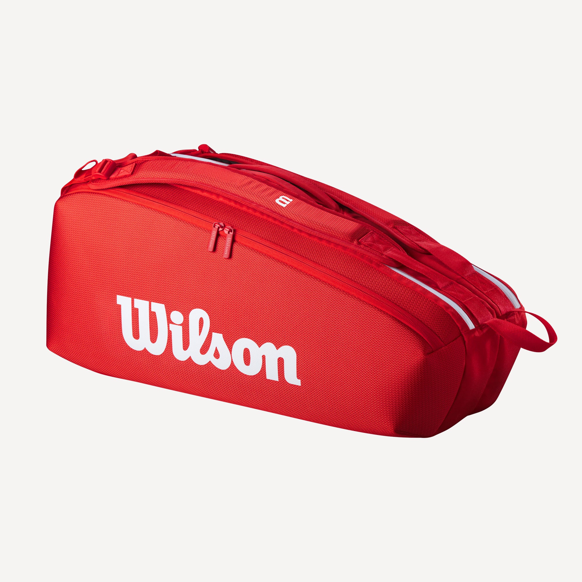 Wilson Super Tour Red 6 Racket Tennis Bag (1)