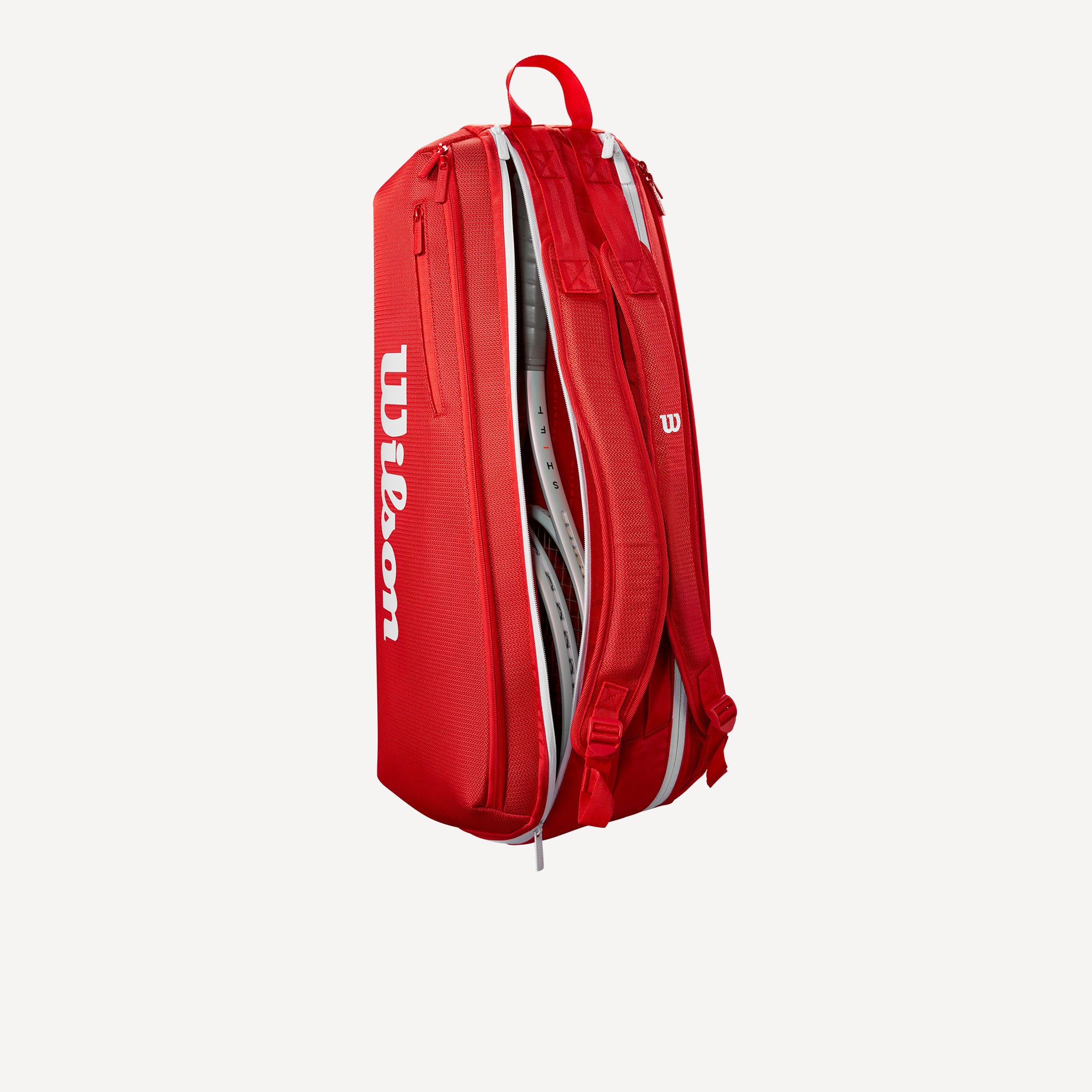 Wilson Super Tour Red 6 Racket Tennis Bag (4)