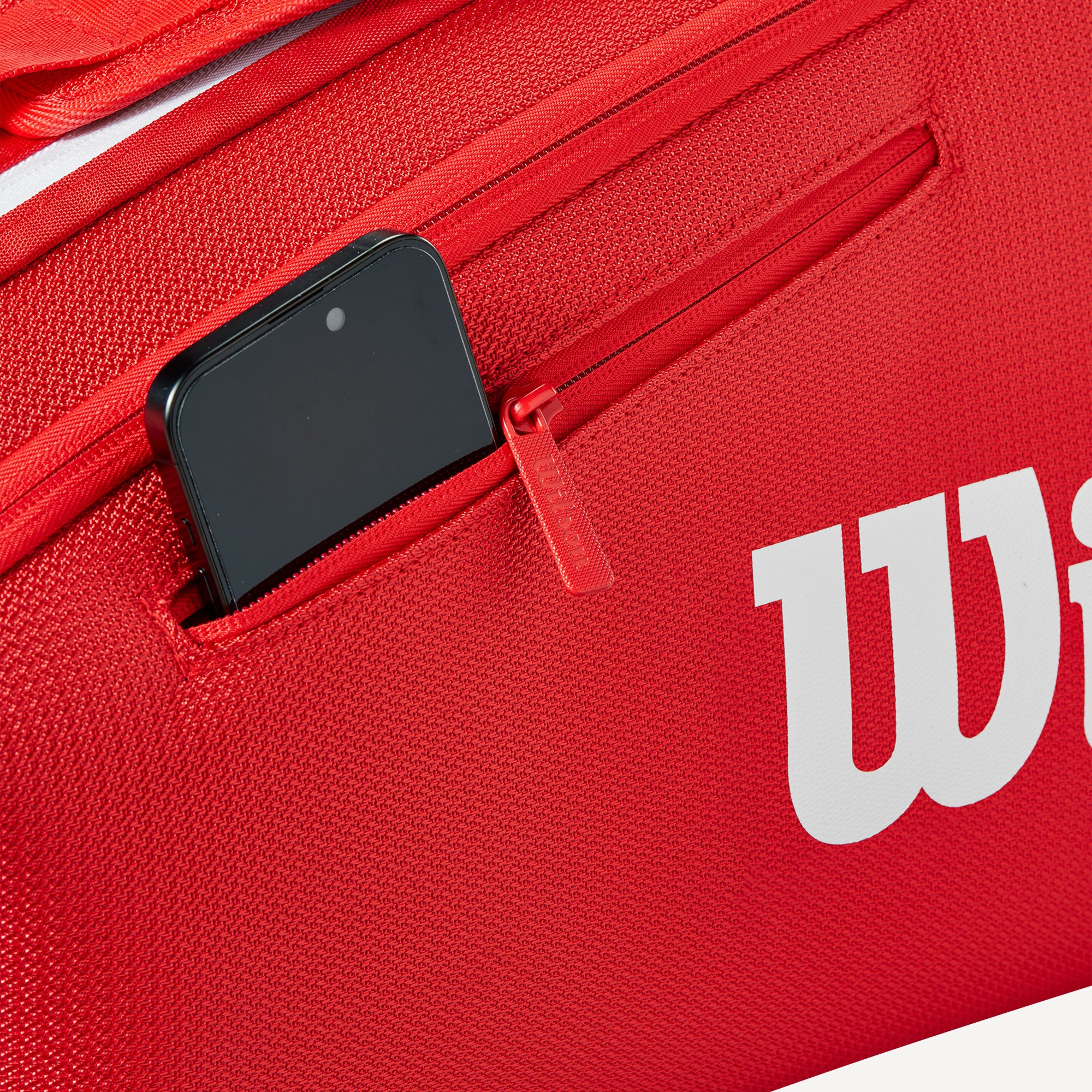 Wilson Super Tour Red 6 Racket Tennis Bag (5)