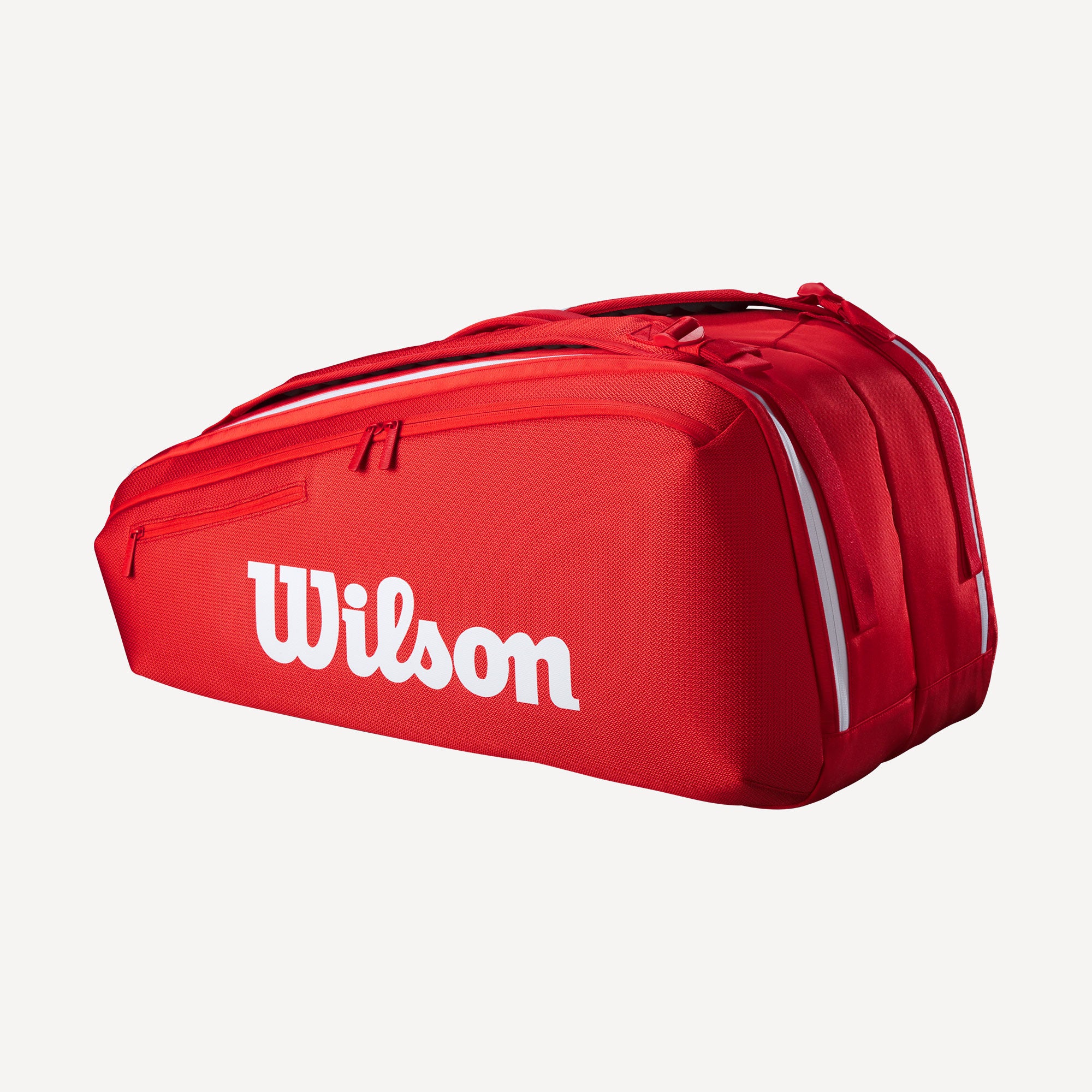 Wilson Super Tour Red 9 Racket Tennis Bag (2)