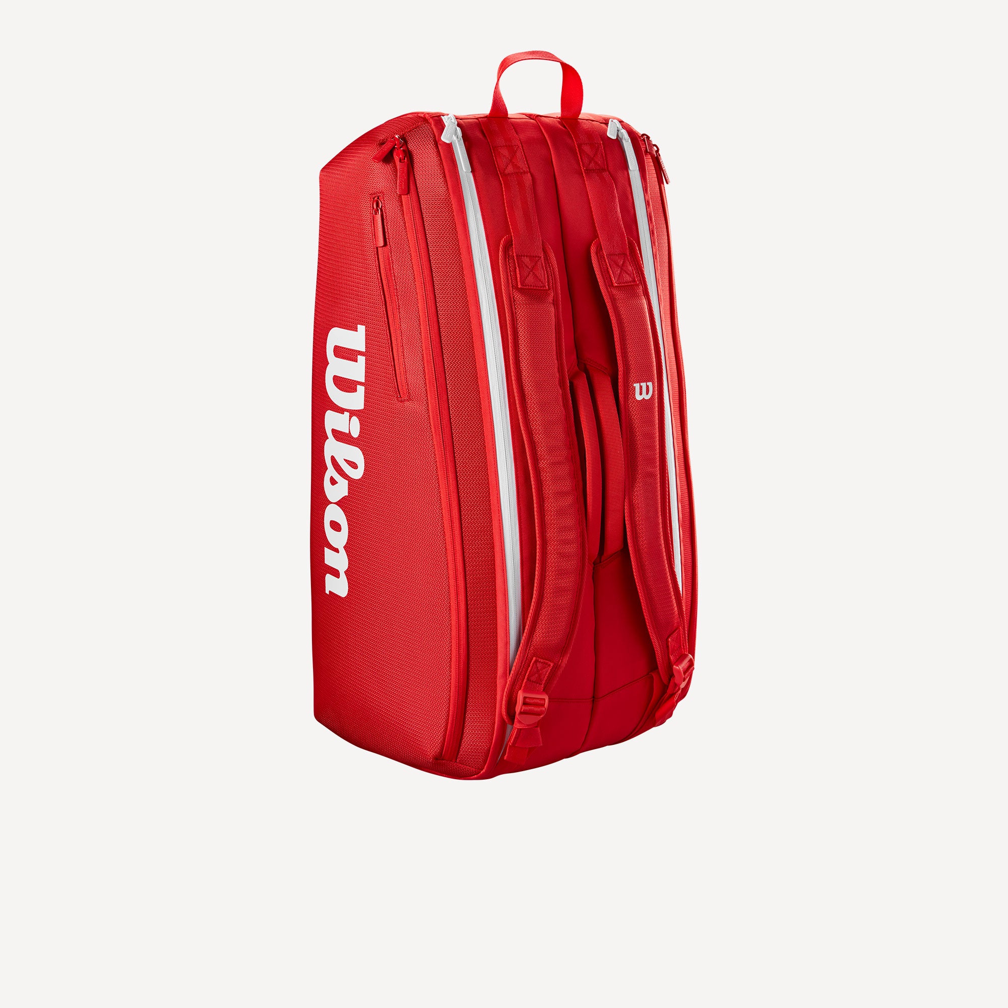 Wilson Super Tour Red 9 Racket Tennis Bag (3)