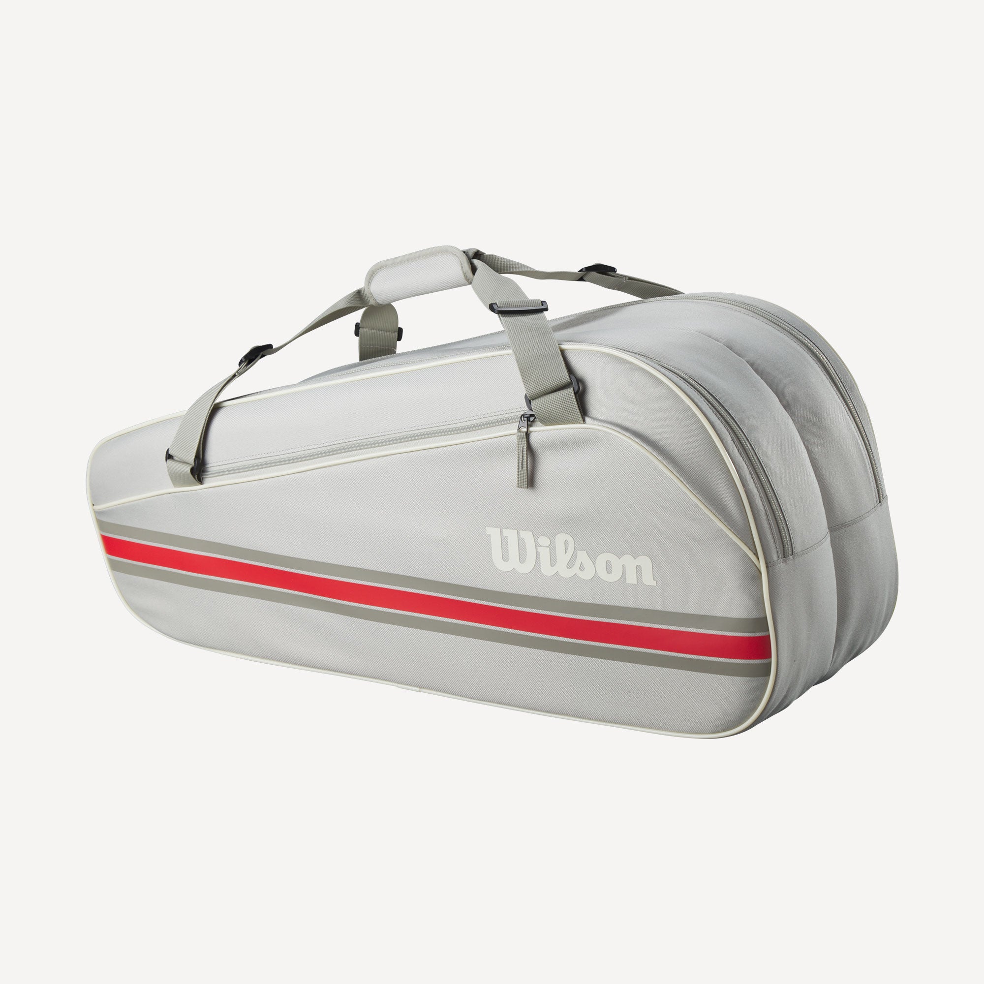 Wilson Team 6 Racket Tennis Bag - Grey (2)