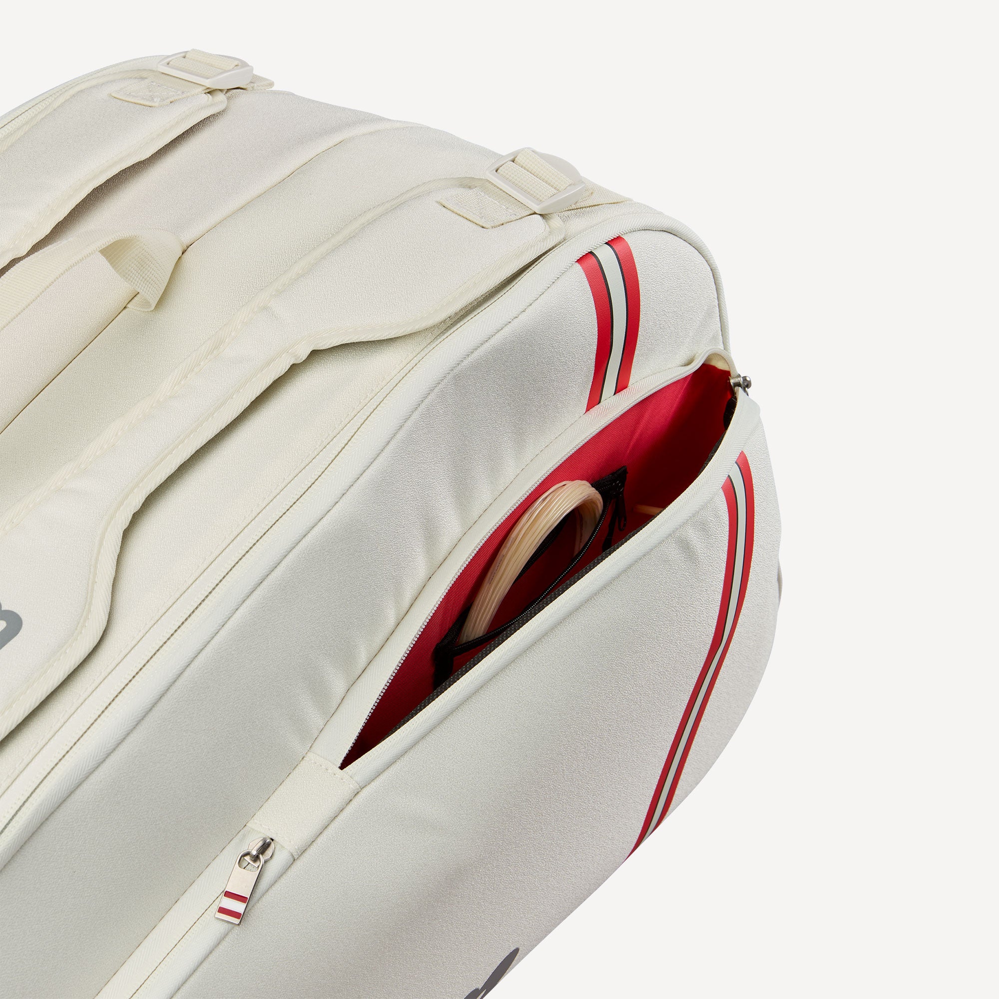 Wilson Tour 12 Racket Tennis Bag - Off-White (5)