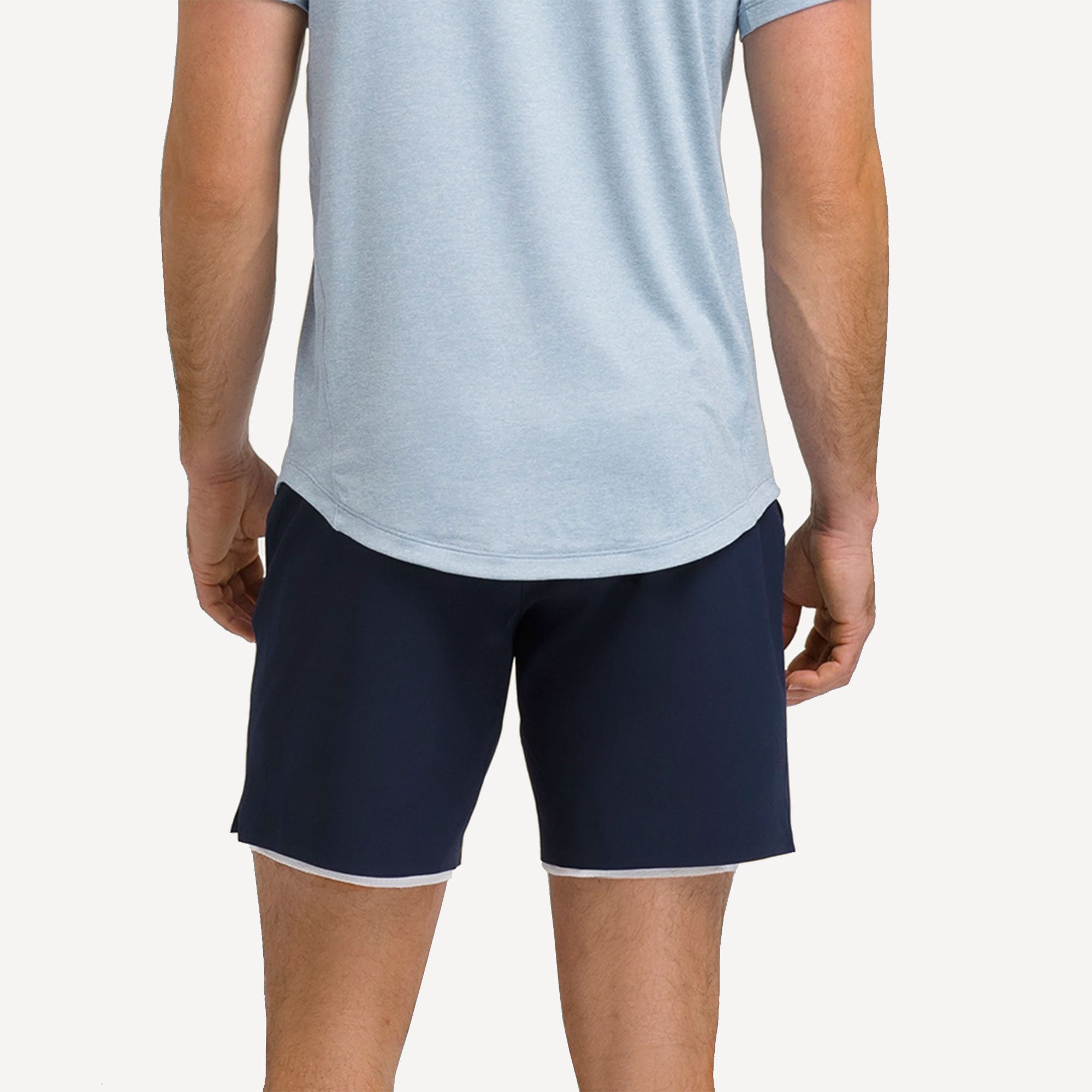 Wilson Tournament Pro Men's 7-Inch Tennis Shorts - Dark Blue (2)