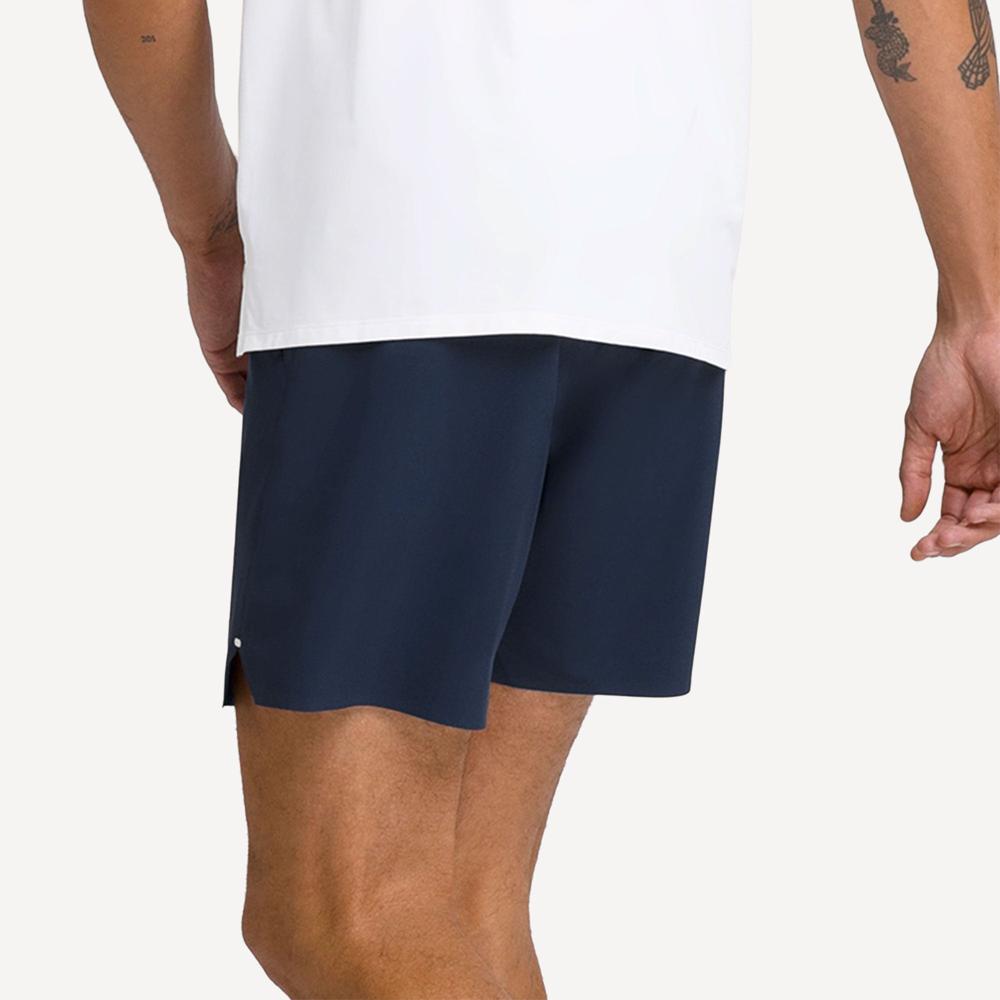 Wilson Tournament Pro Men's 7-Inch Tennis Shorts - Dark Blue (2)