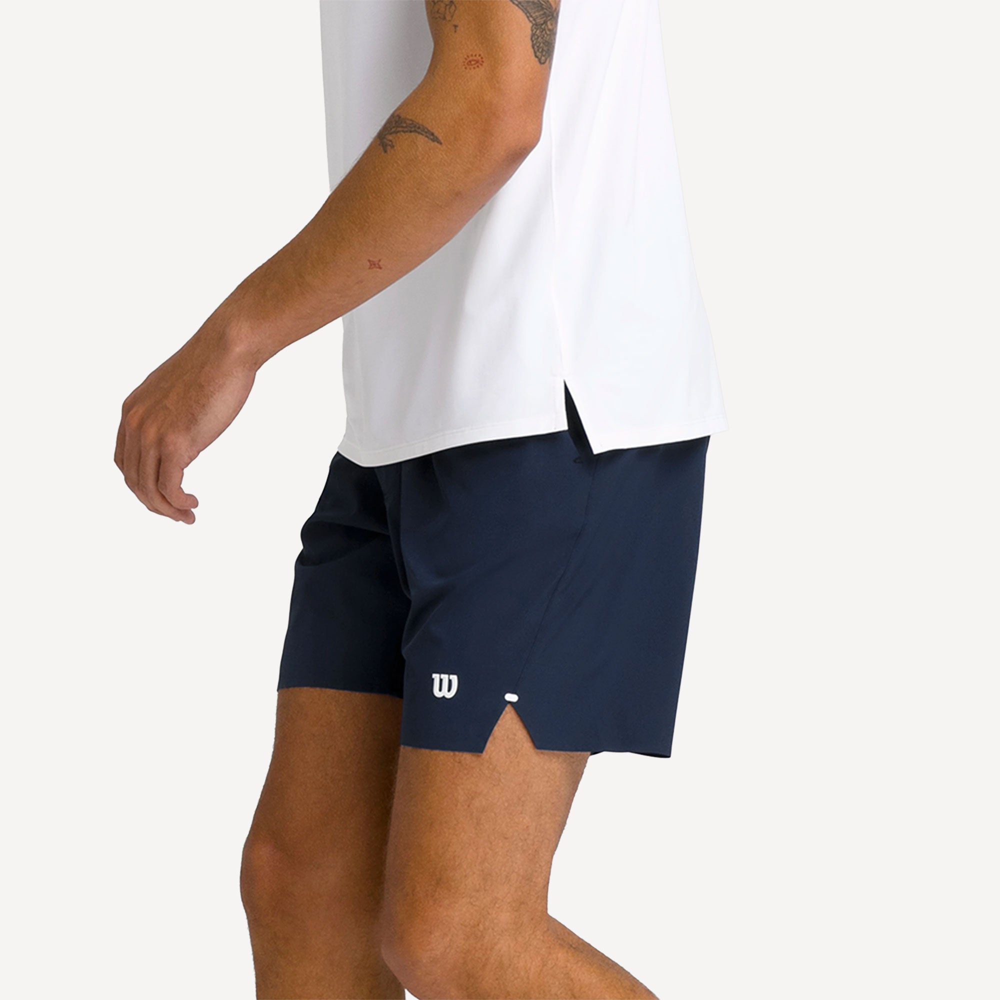 Wilson Tournament Pro Men's 7-Inch Tennis Shorts - Dark Blue (3)