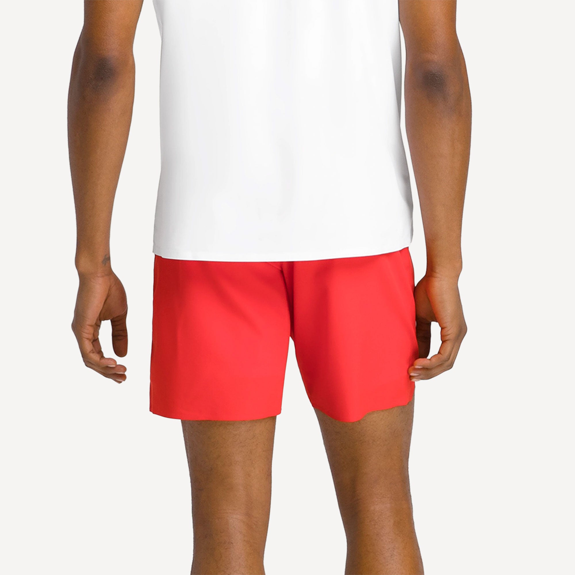 Wilson Tournament Pro Men's 7-Inch Tennis Shorts - Red (2)