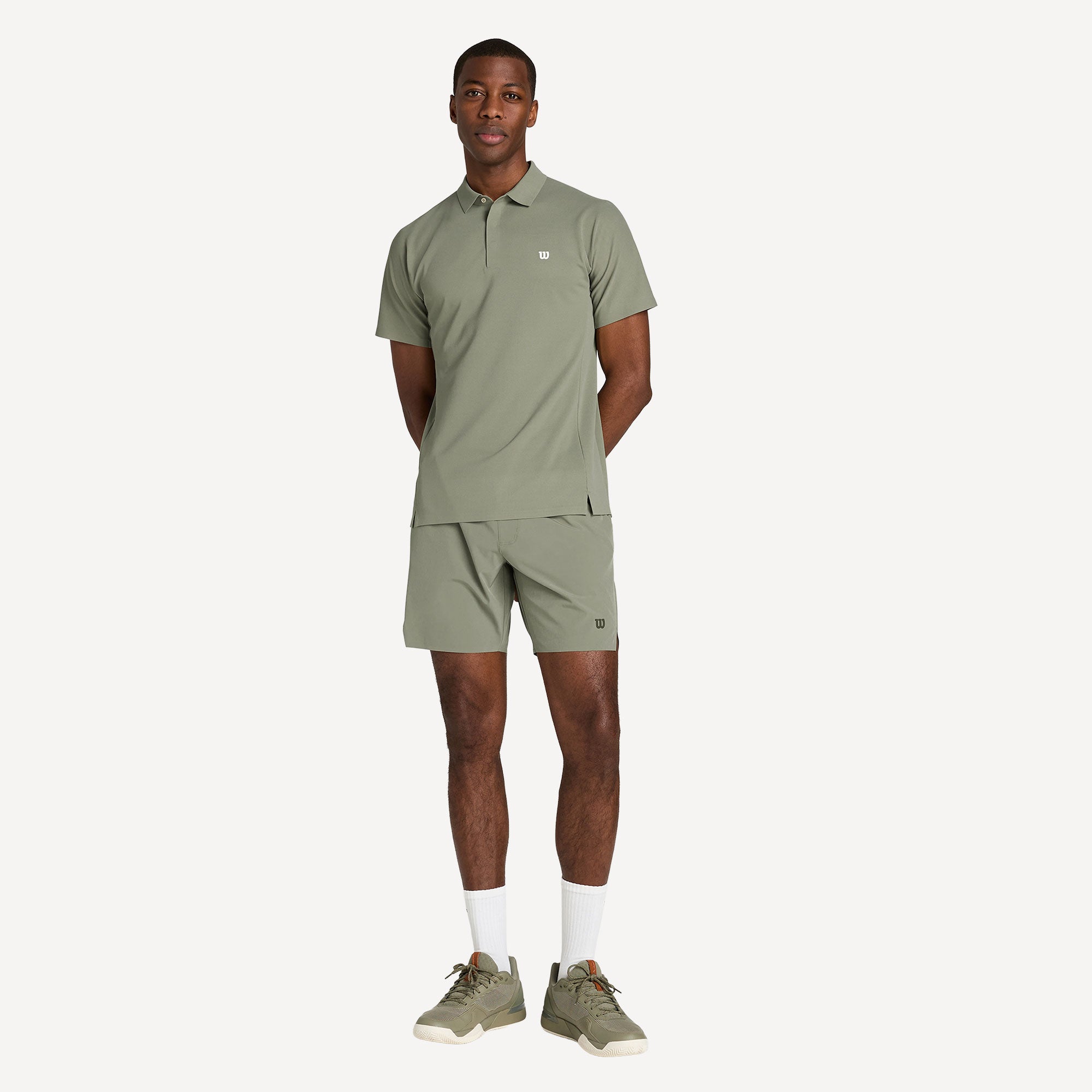 Wilson Tournament Pro Men's 7-Inch Tennis Shorts - Green (5)