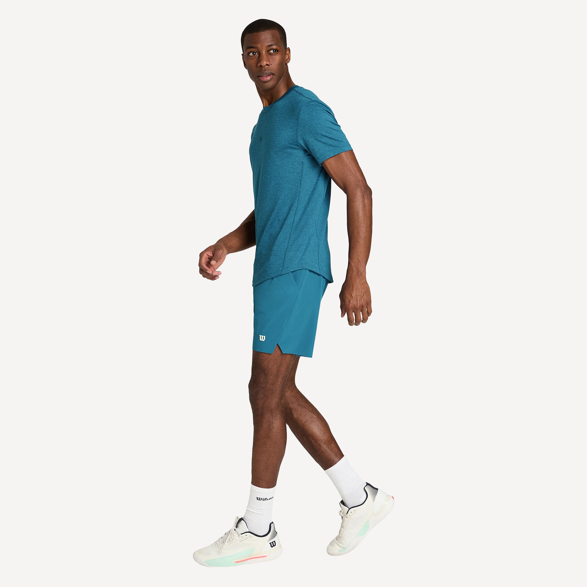 Wilson Tournament Pro Men's 7-Inch Tennis Shorts - Blue (6)