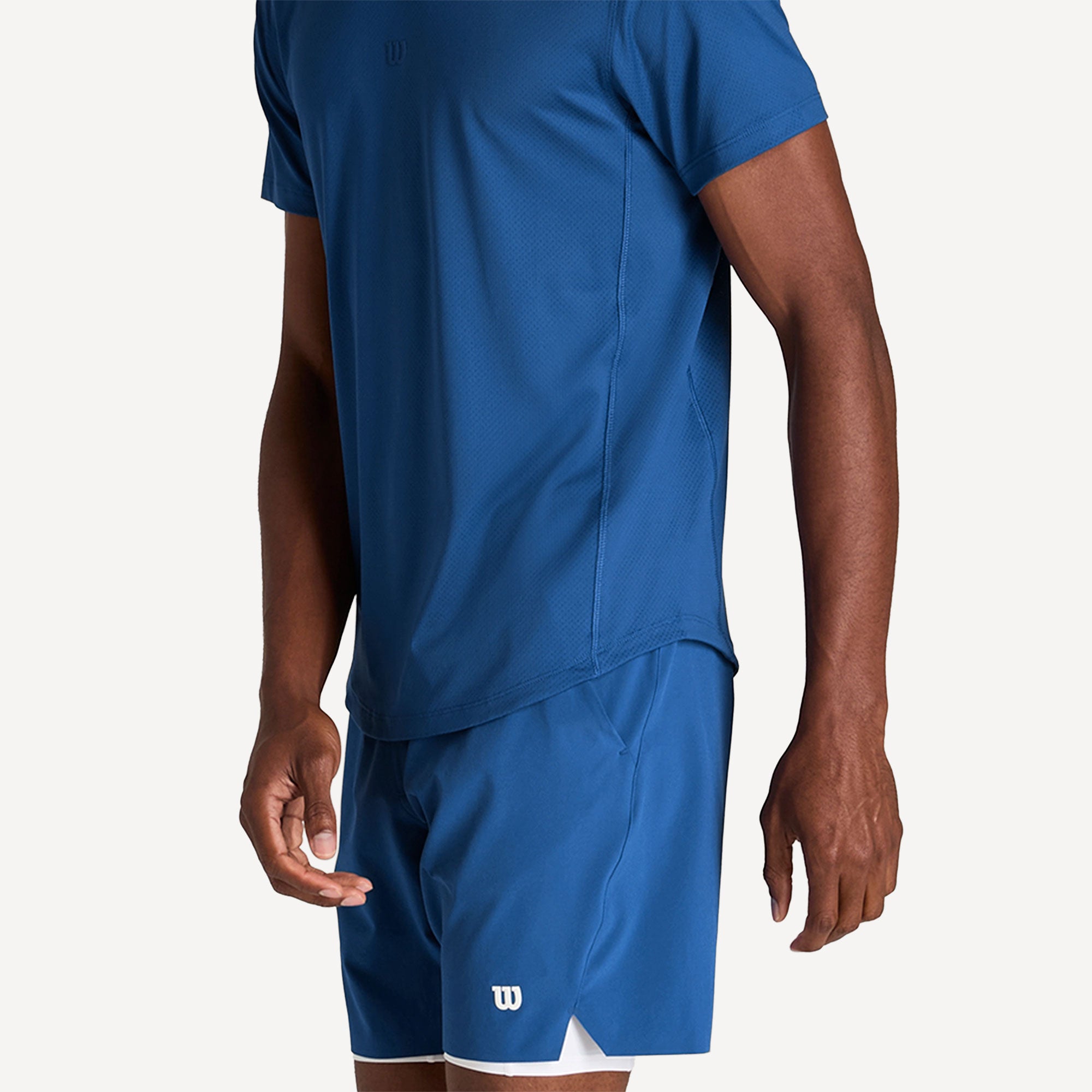 Wilson Tournament V2 Men's 7-Inch Tennis Shorts - Blue (3)