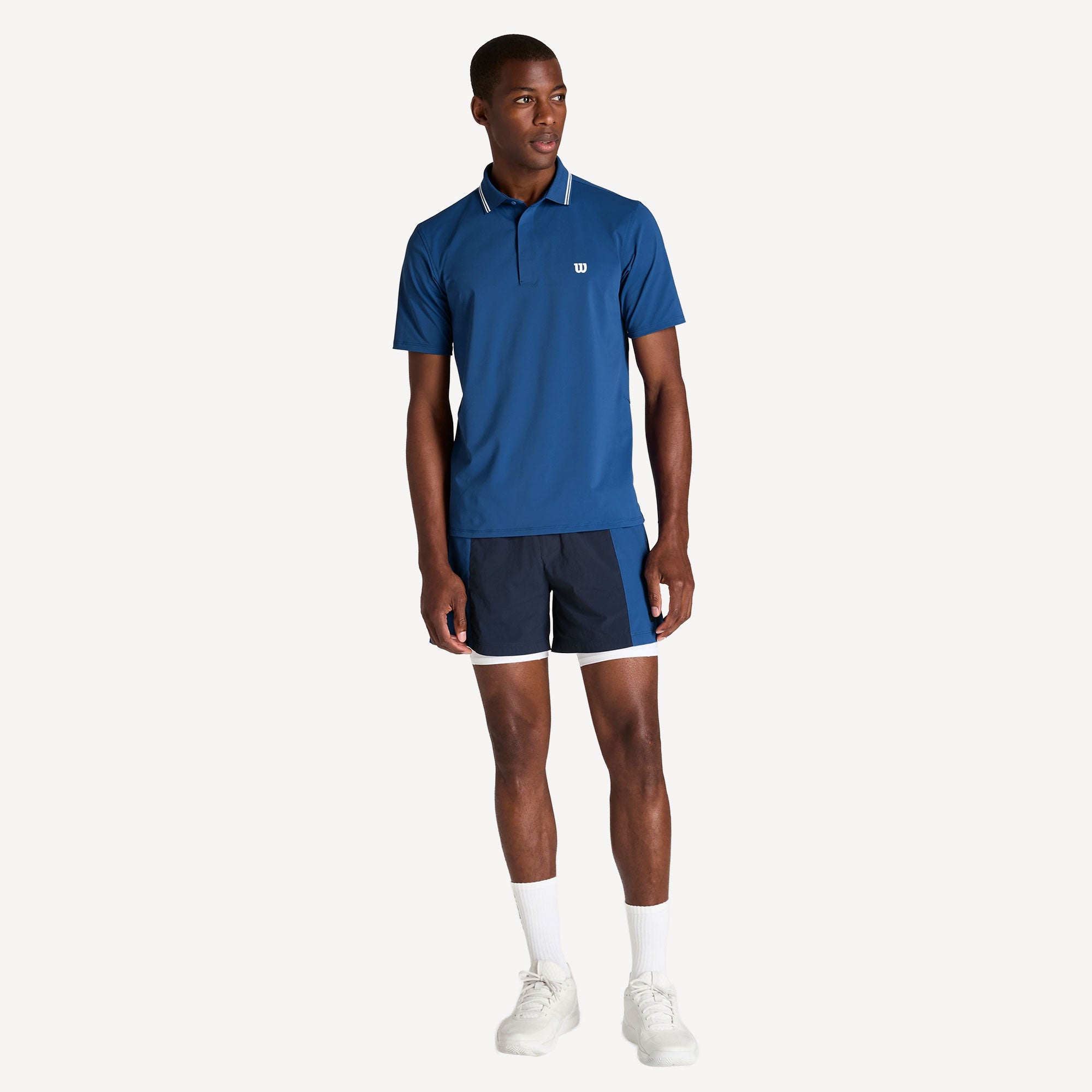 Wilson Volley Men's 6-Inch Tennis Shorts - Blue (5)