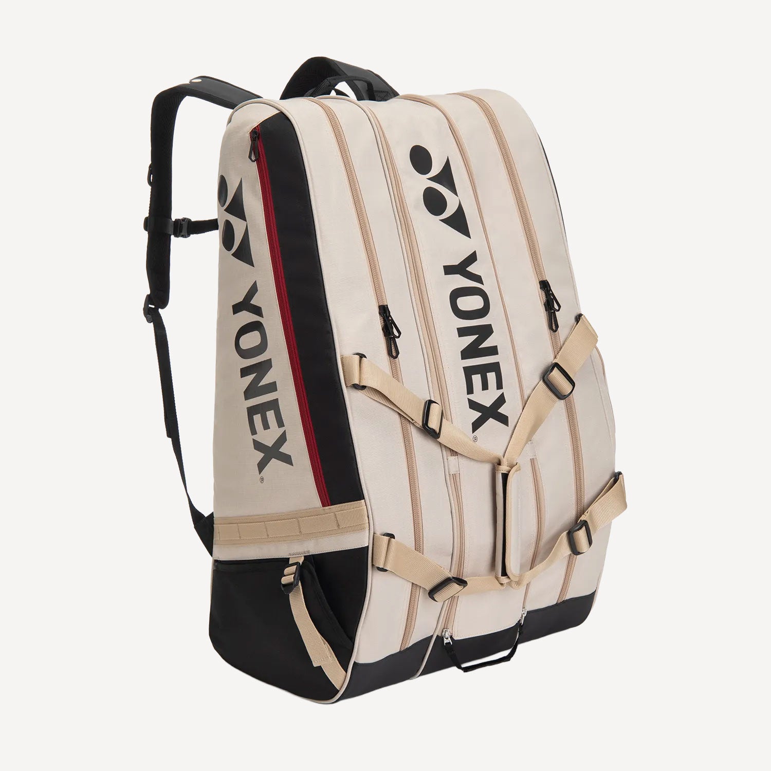 Yonex Gearlogic 12 Racket Tennis Bag - Beige (1)