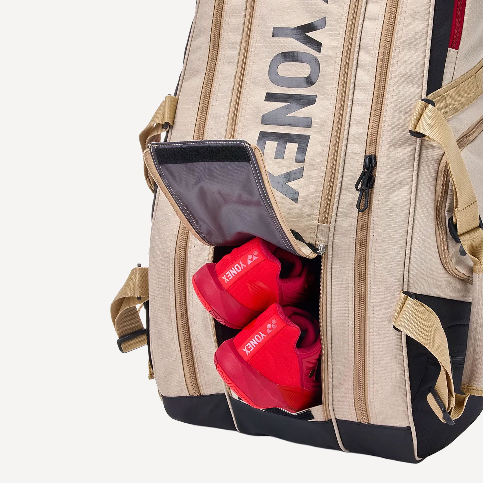Yonex Gearlogic 9 Racket Tennis Bag - Beige (6)