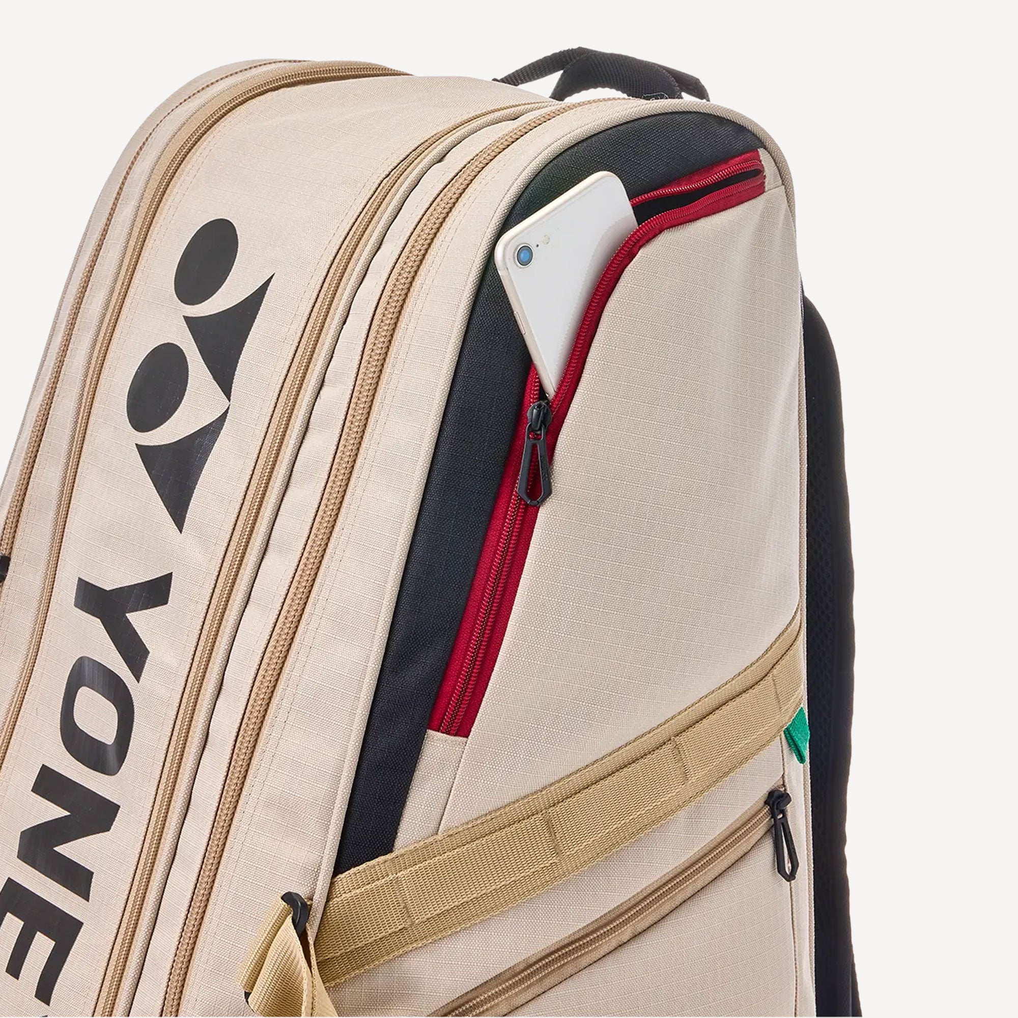 Yonex Gearlogic 9 Racket Tennis Bag - Beige (11)