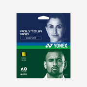 Yonex PolyTour Pro Tennis String Set 12 m - Yellow (1)