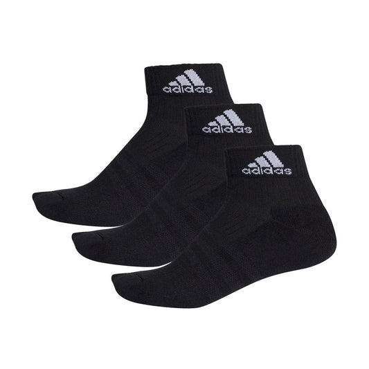 adidas 3S Performance Training Ankle Socks (3 Pairs) Black (1)
