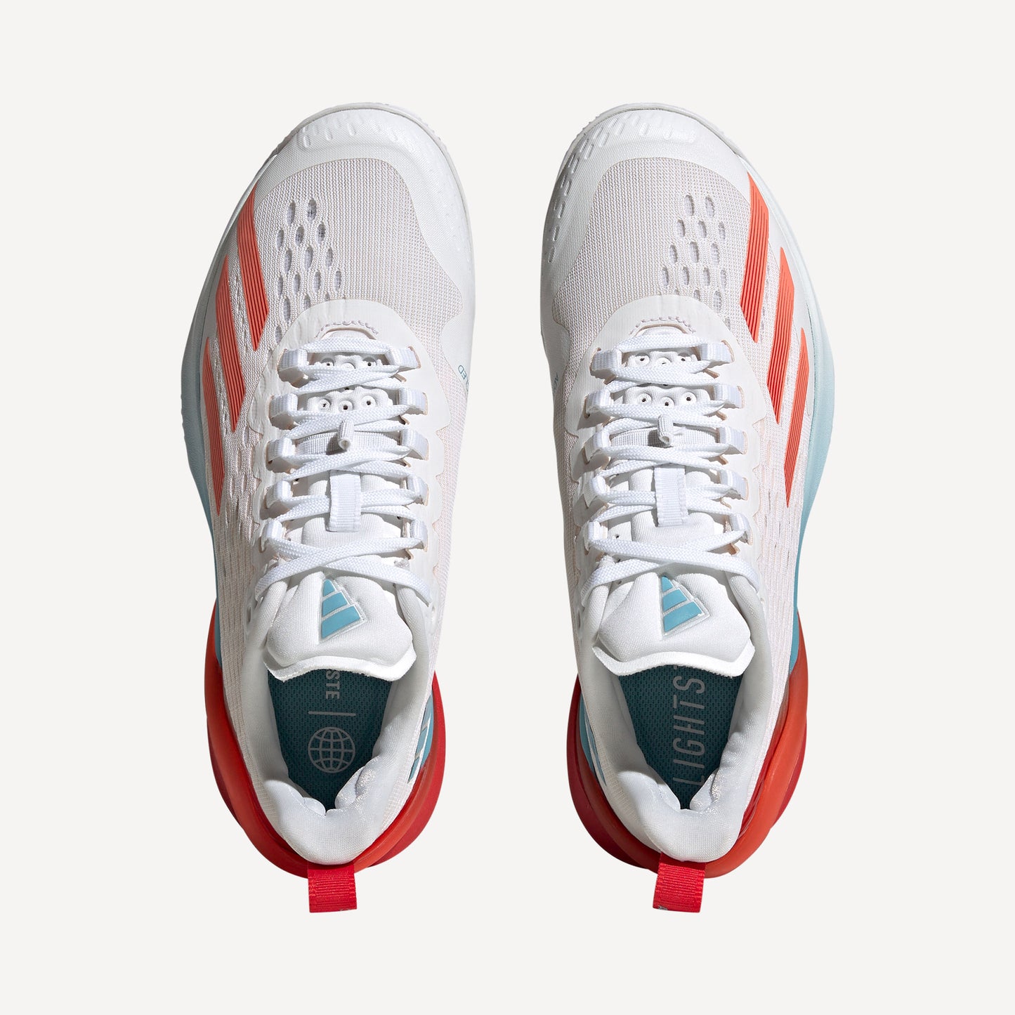 adidas adizero Cybersonic Women's Clay Court Tennis Shoes White (4)