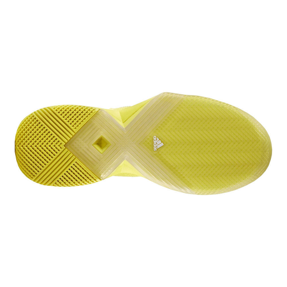 adidas AdiZero Ubersonic 3 Women's Hard Court Tennis Shoes Yellow (2)