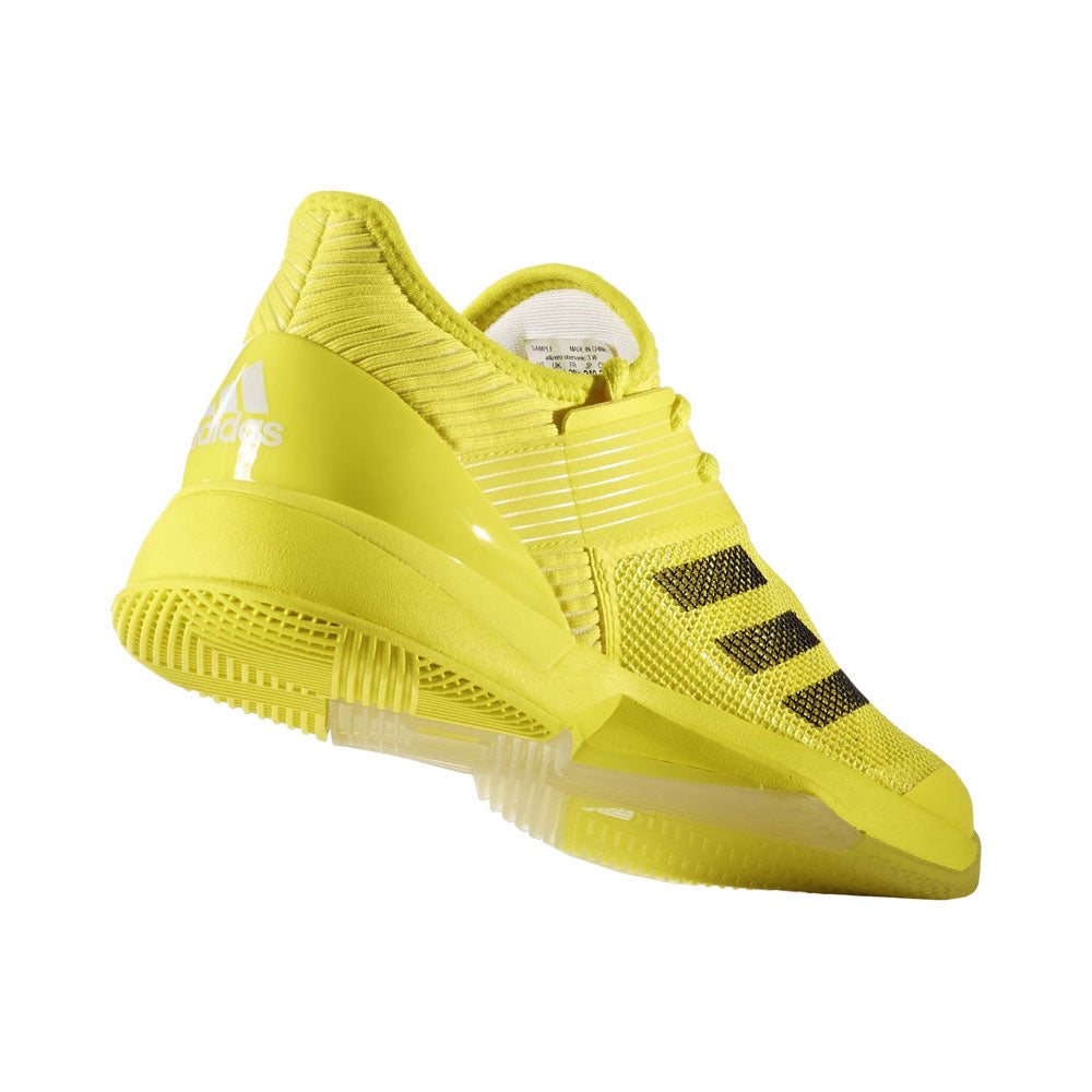 adidas AdiZero Ubersonic 3 Women's Hard Court Tennis Shoes Yellow (4)