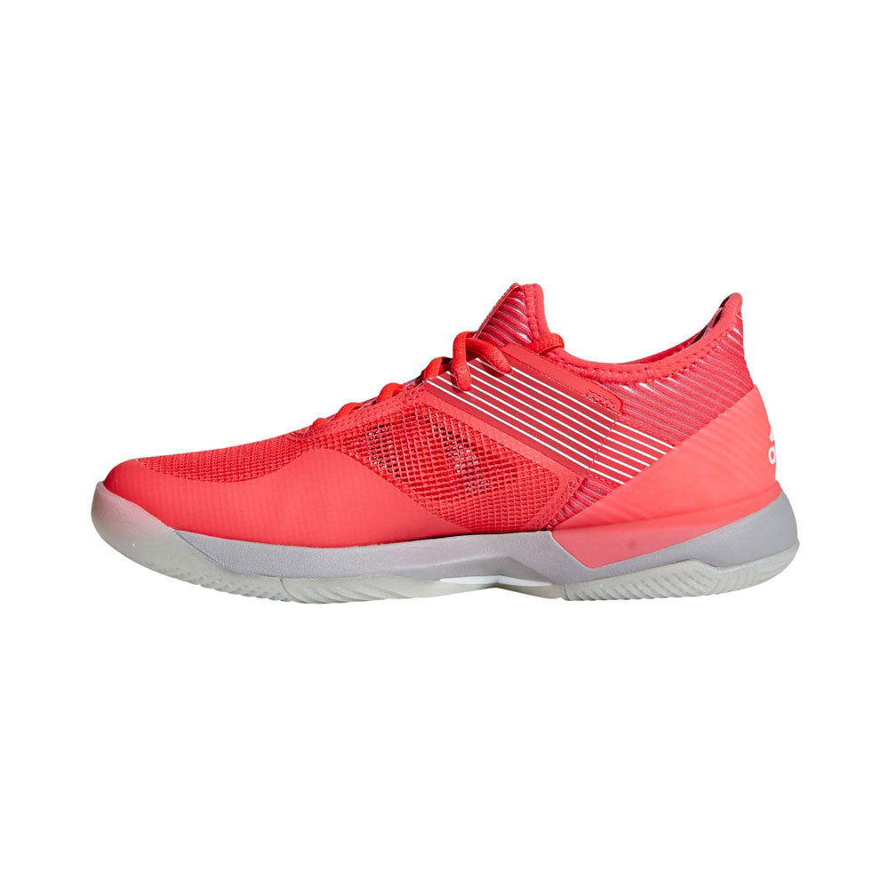 adidas AdiZero Ubersonic 3 Women's Hard Court Tennis Shoes Red (3)