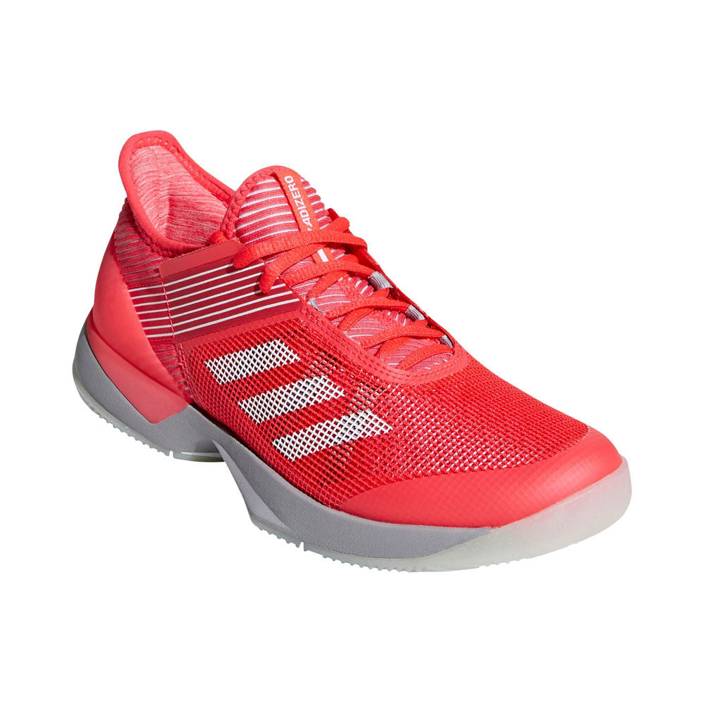 adidas AdiZero Ubersonic 3 Women's Hard Court Tennis Shoes Red (4)