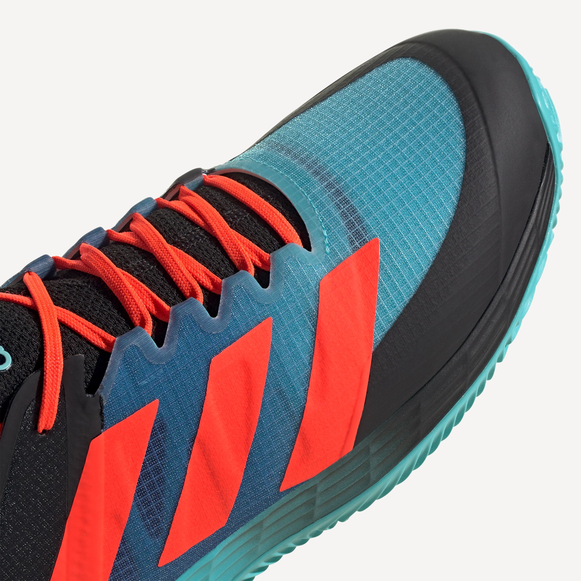 adidas adizero Ubersonic 4 Men's Clay Court Tennis Shoes Blue (8)