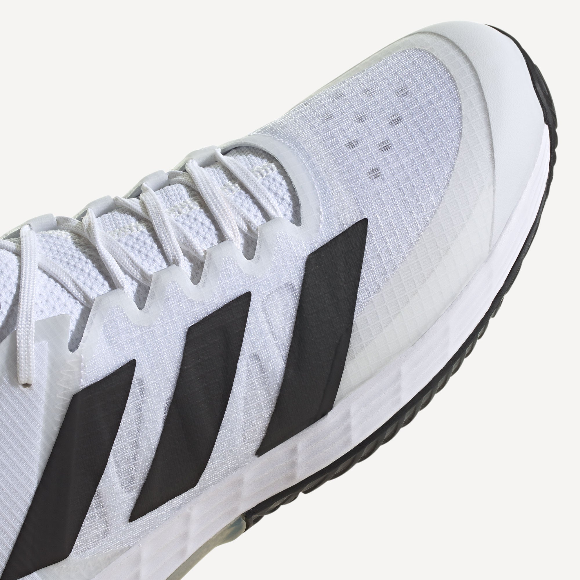adidas AdiZero Ubersonic 4 Men's Hard Court Tennis Shoes White (7)