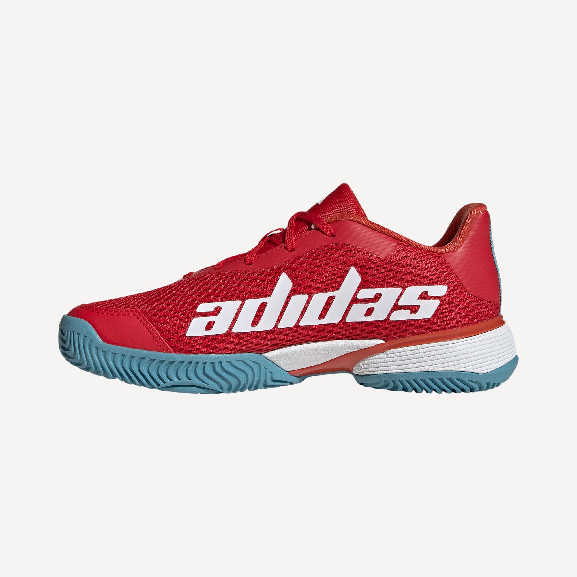 adidas Barricade Kids' Tennis Shoes Red (3)