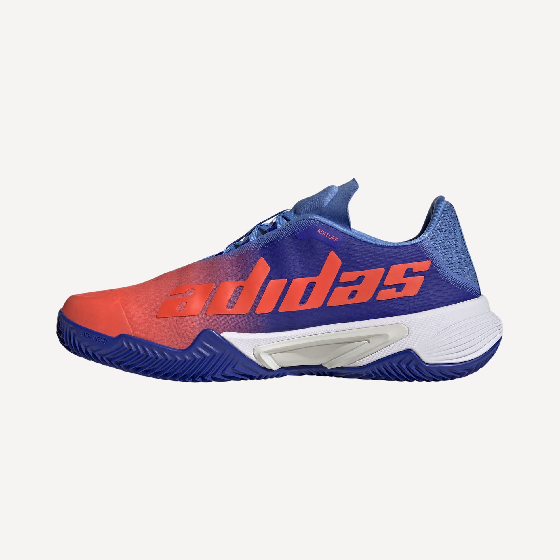 adidas Barricade Men's Clay Court Tennis Shoes Blue (3)