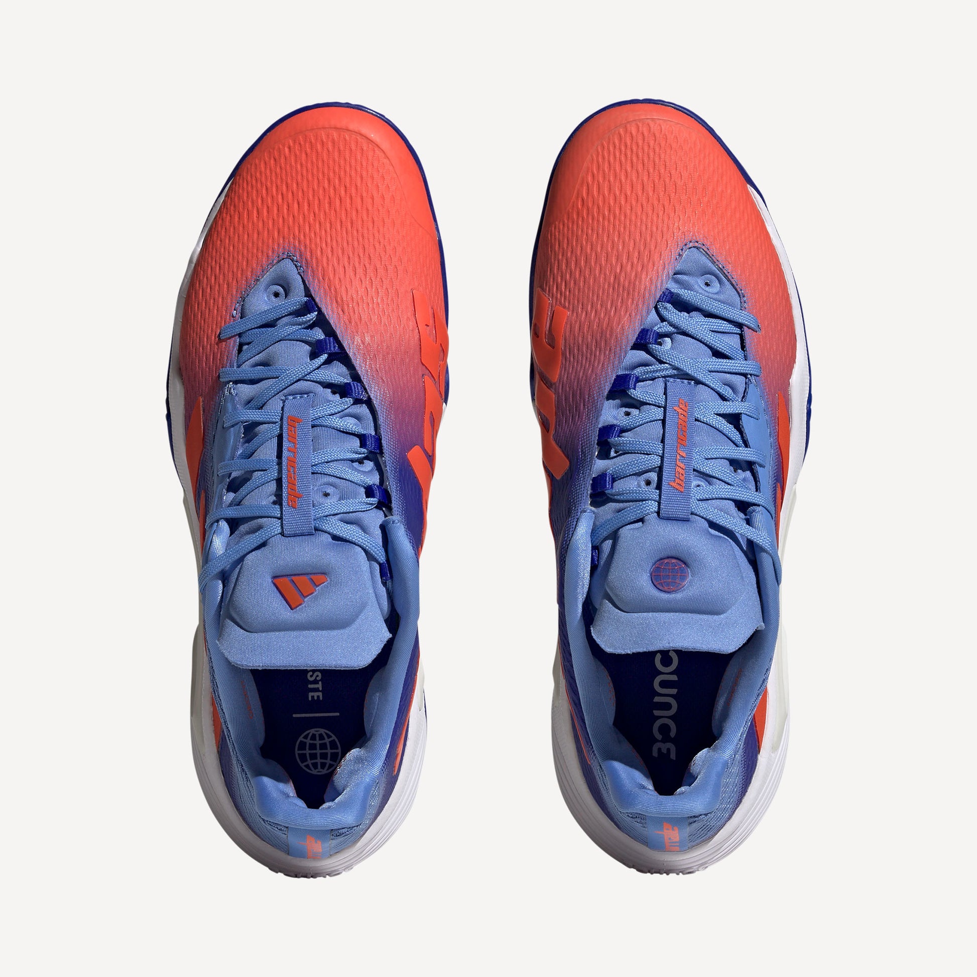 adidas Barricade Men's Clay Court Tennis Shoes Blue (4)