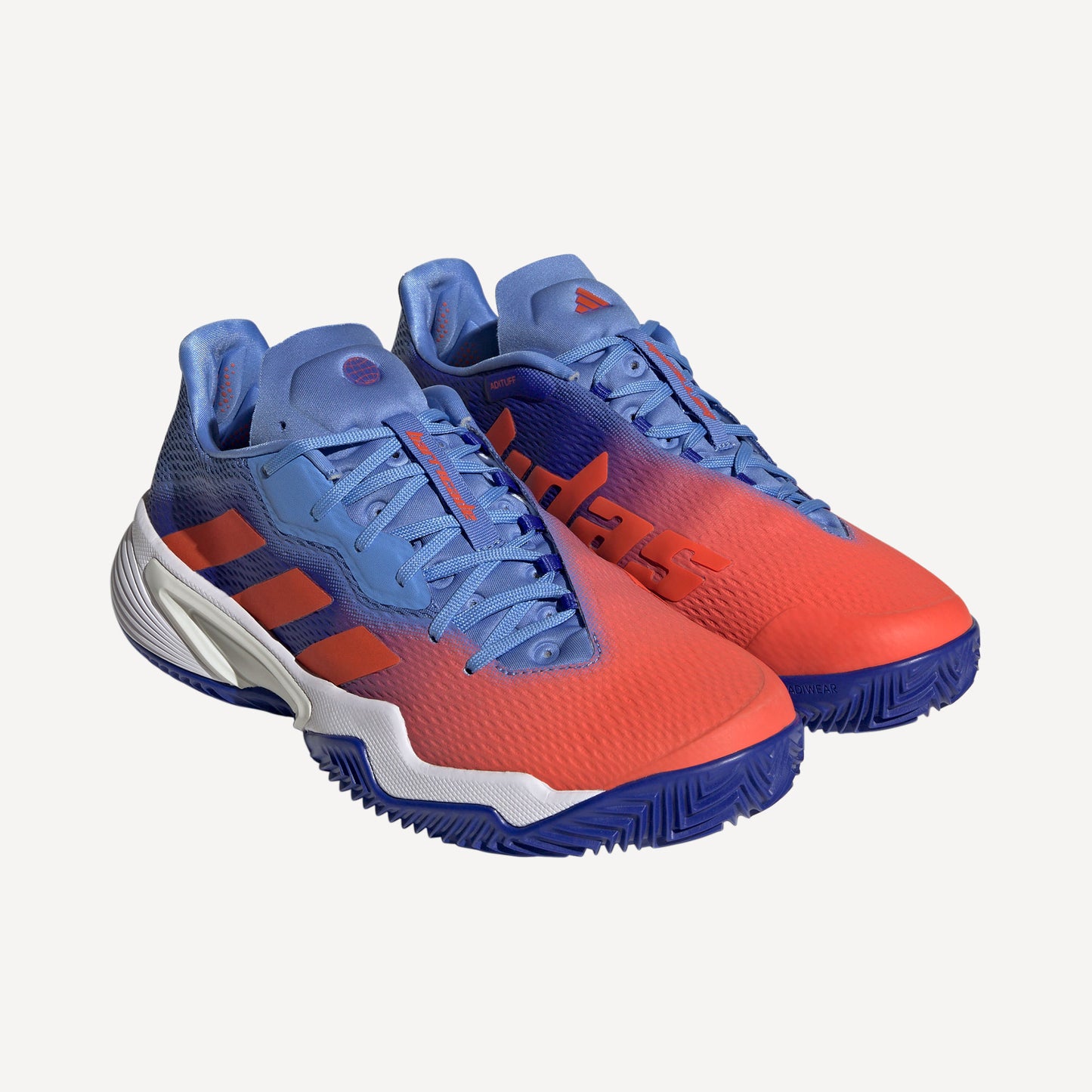 adidas Barricade Men's Clay Court Tennis Shoes Blue (5)