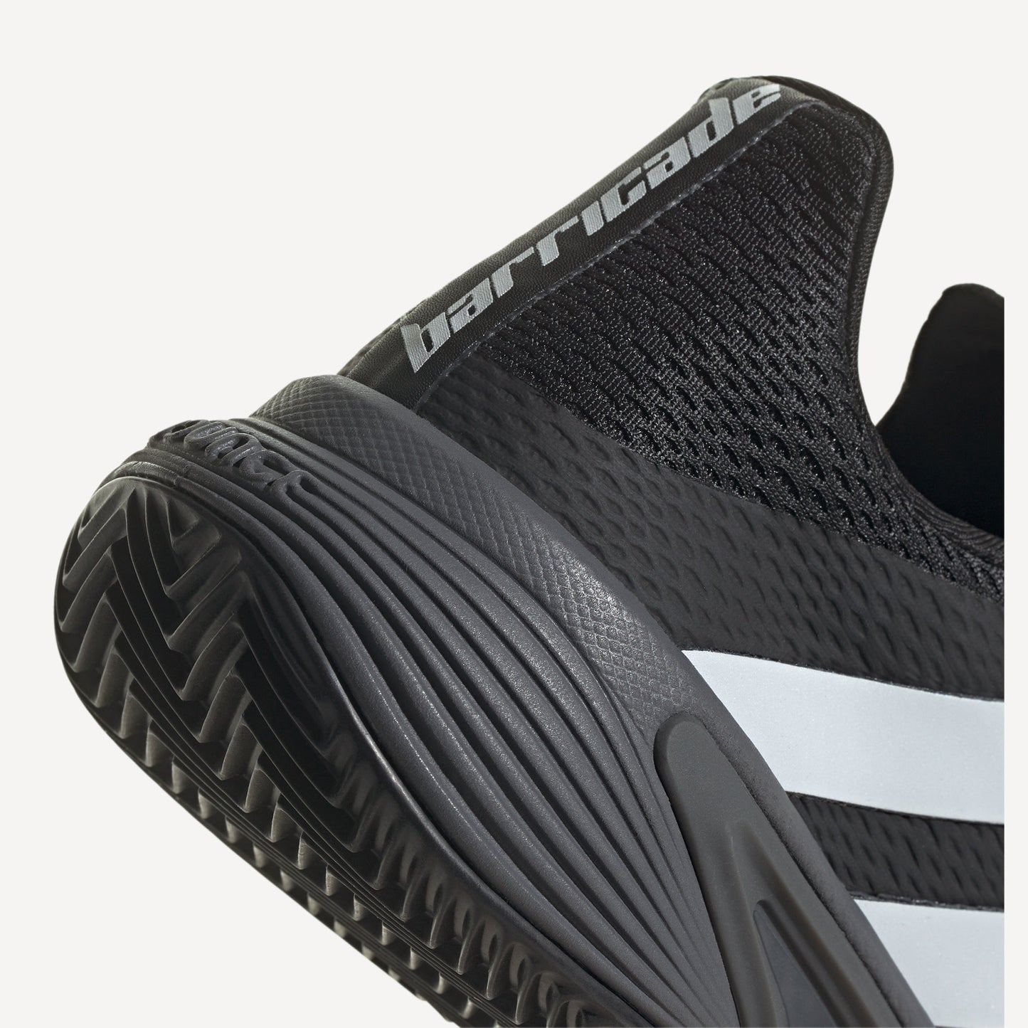 adidas Barricade Men's Clay Court Tennis Shoes Black (8)