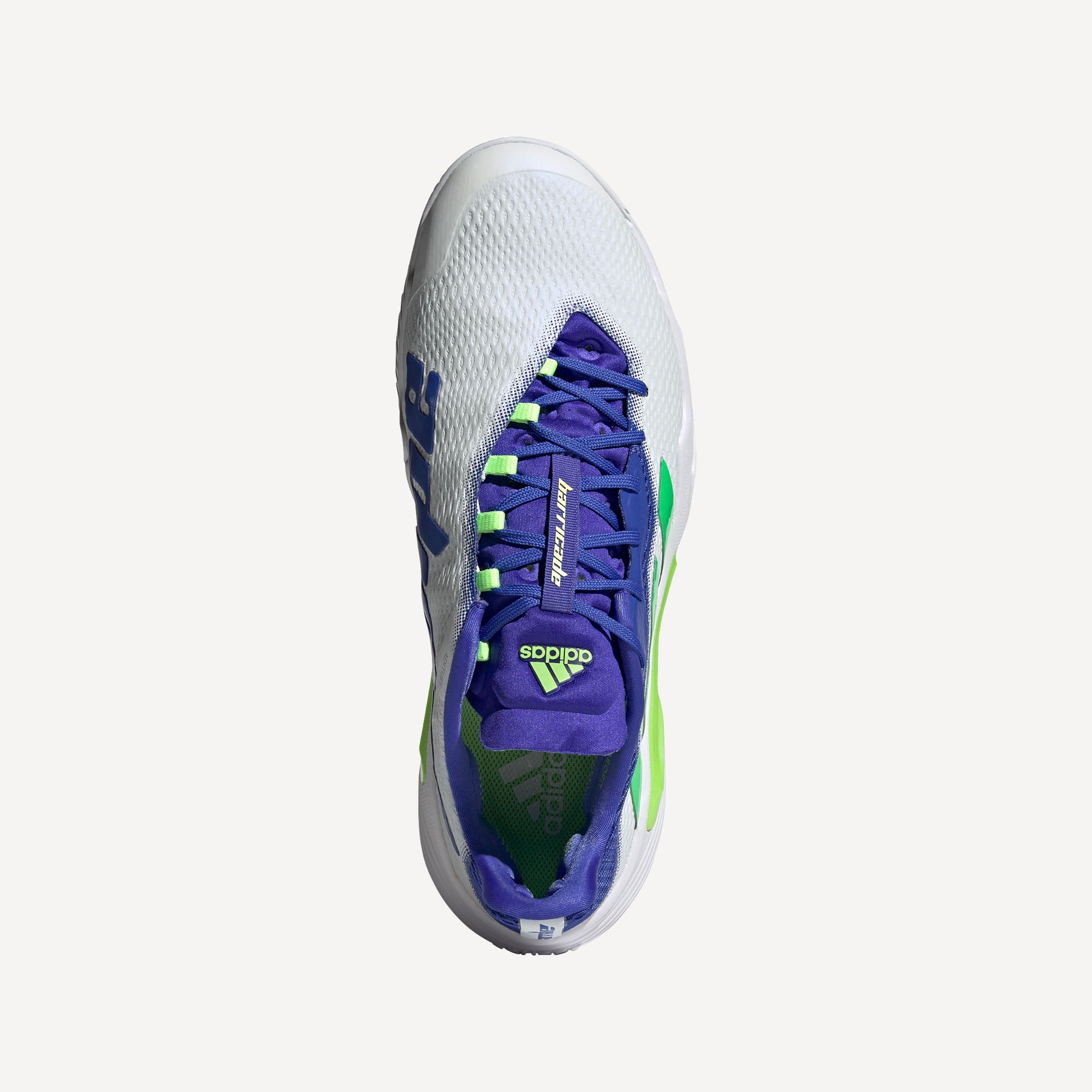 adidas Barricade Men's Hard Court Tennis Shoes White (6)