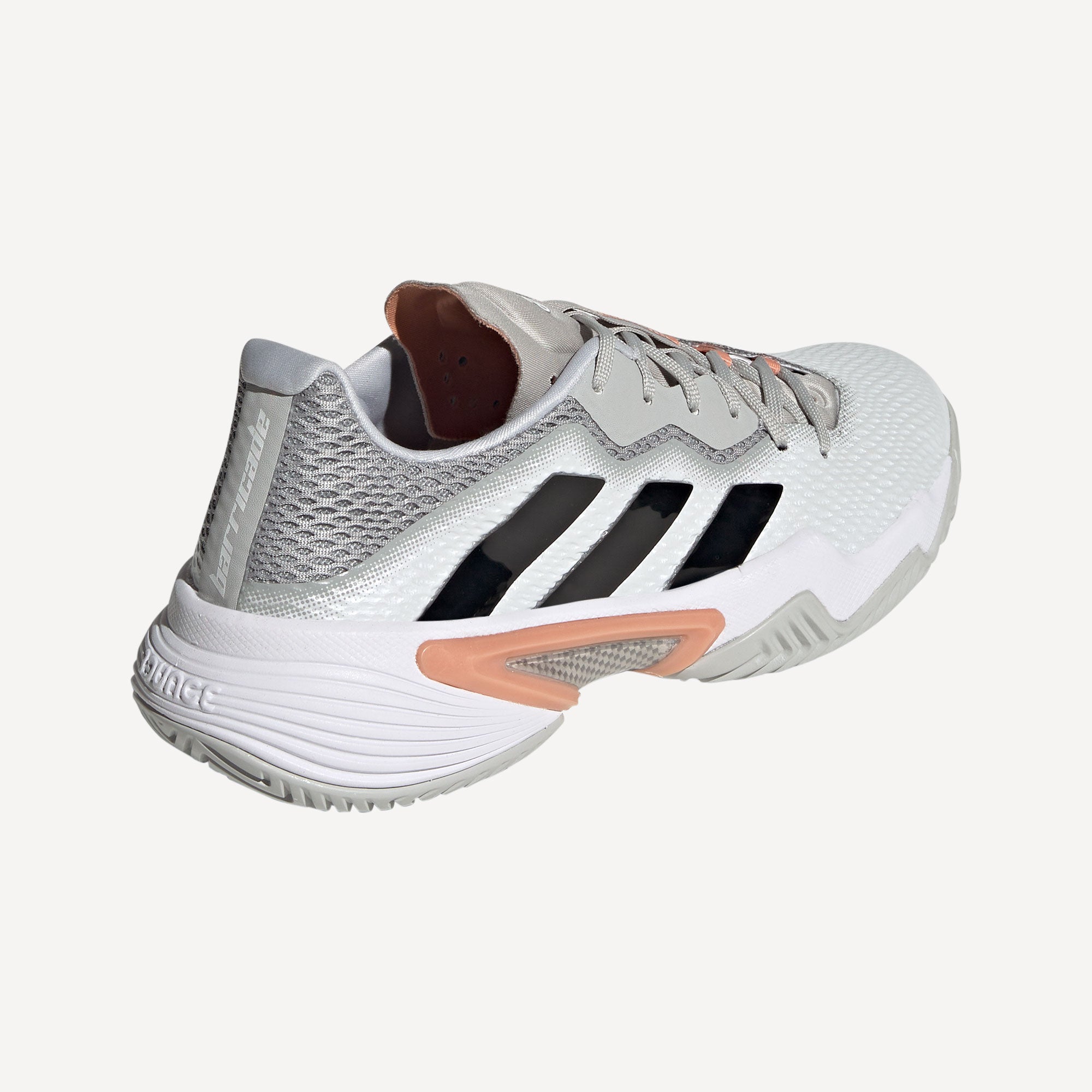 adidas Barricade Women's Hard Court Tennis Shoes Grey (6)