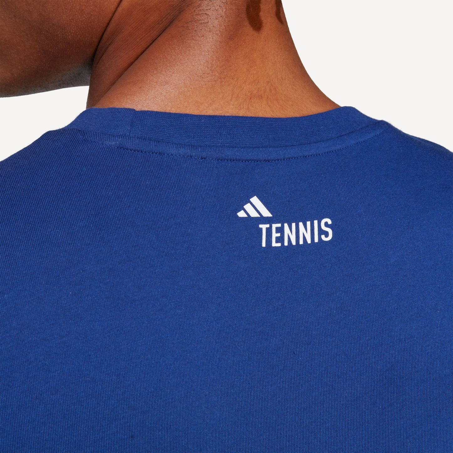 adidas Category Men's Graphic Tennis T-Shirt Blue (5)